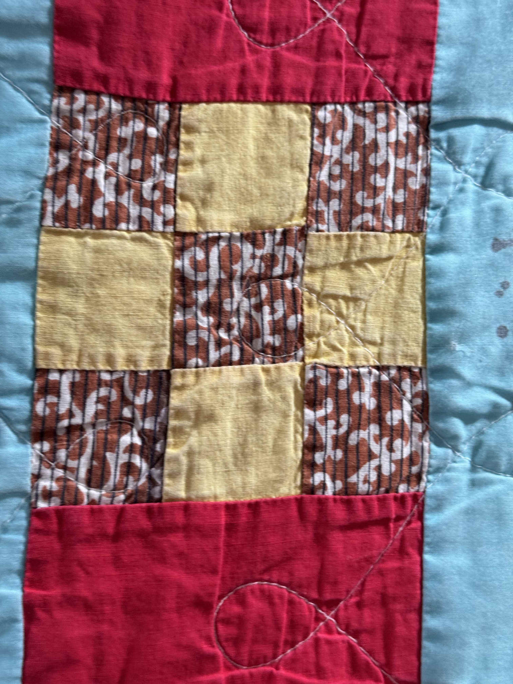 Vintage Nine Patch Quilt