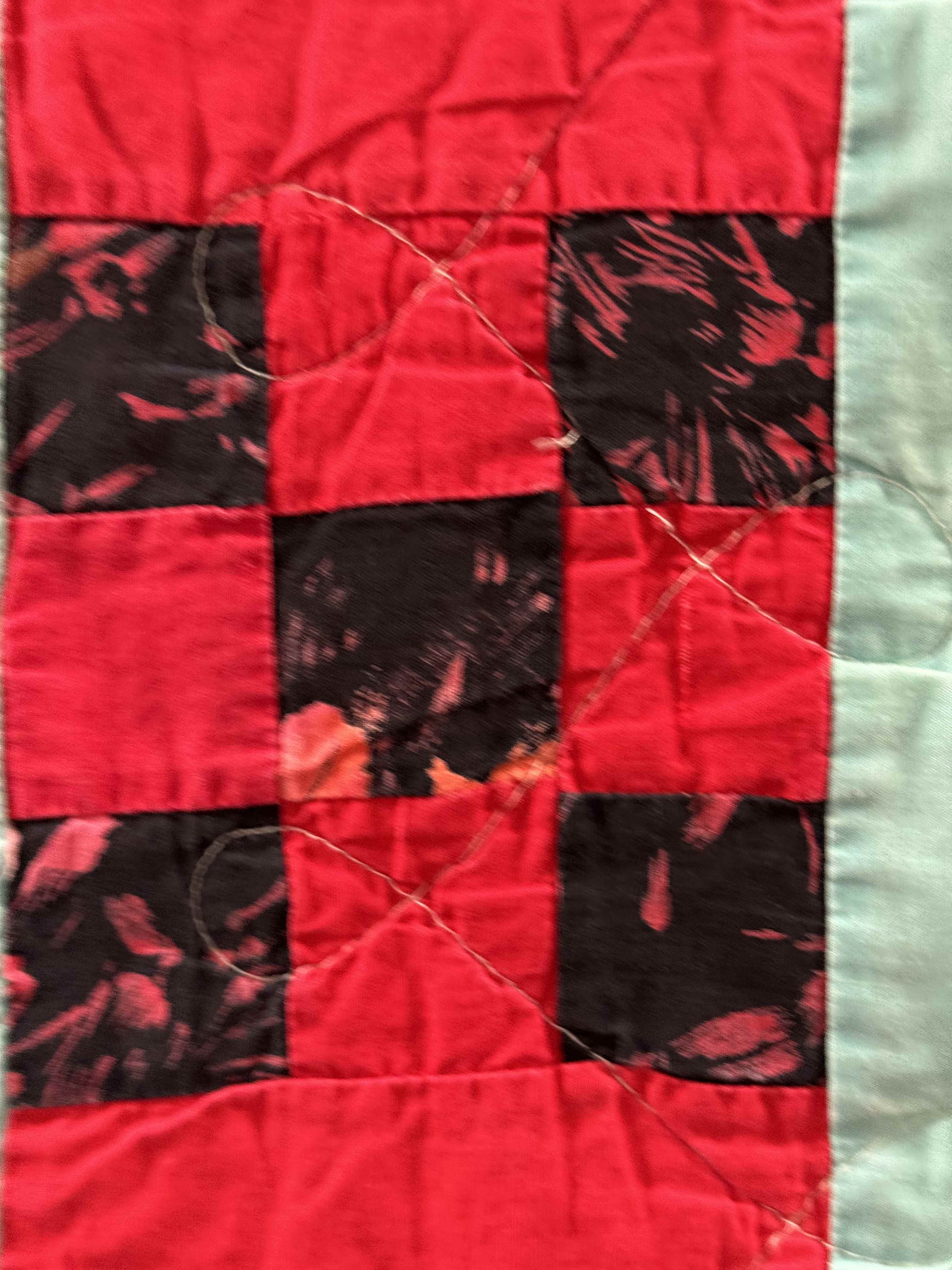 Vintage Nine Patch Quilt