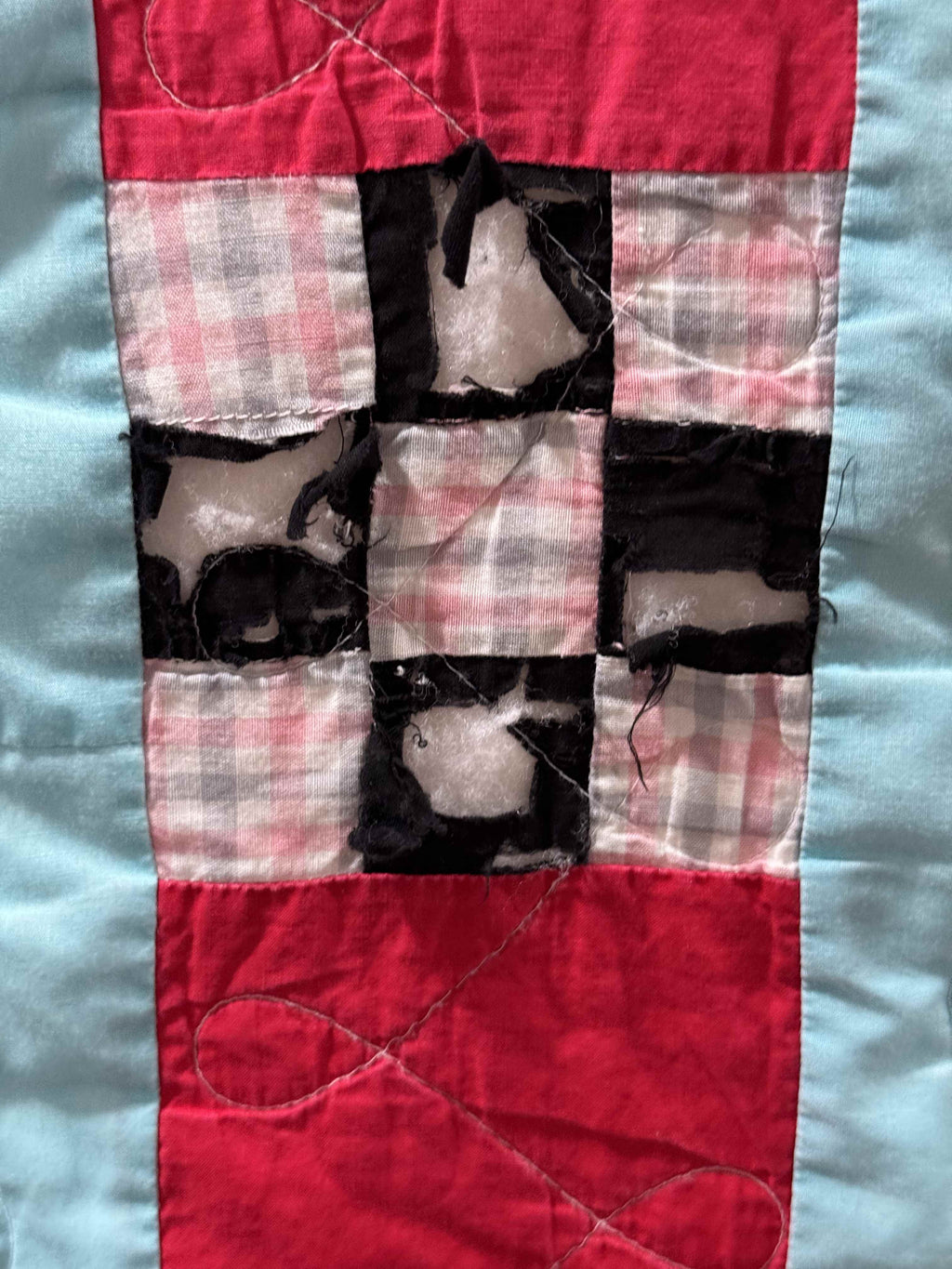 Vintage Nine Patch Quilt