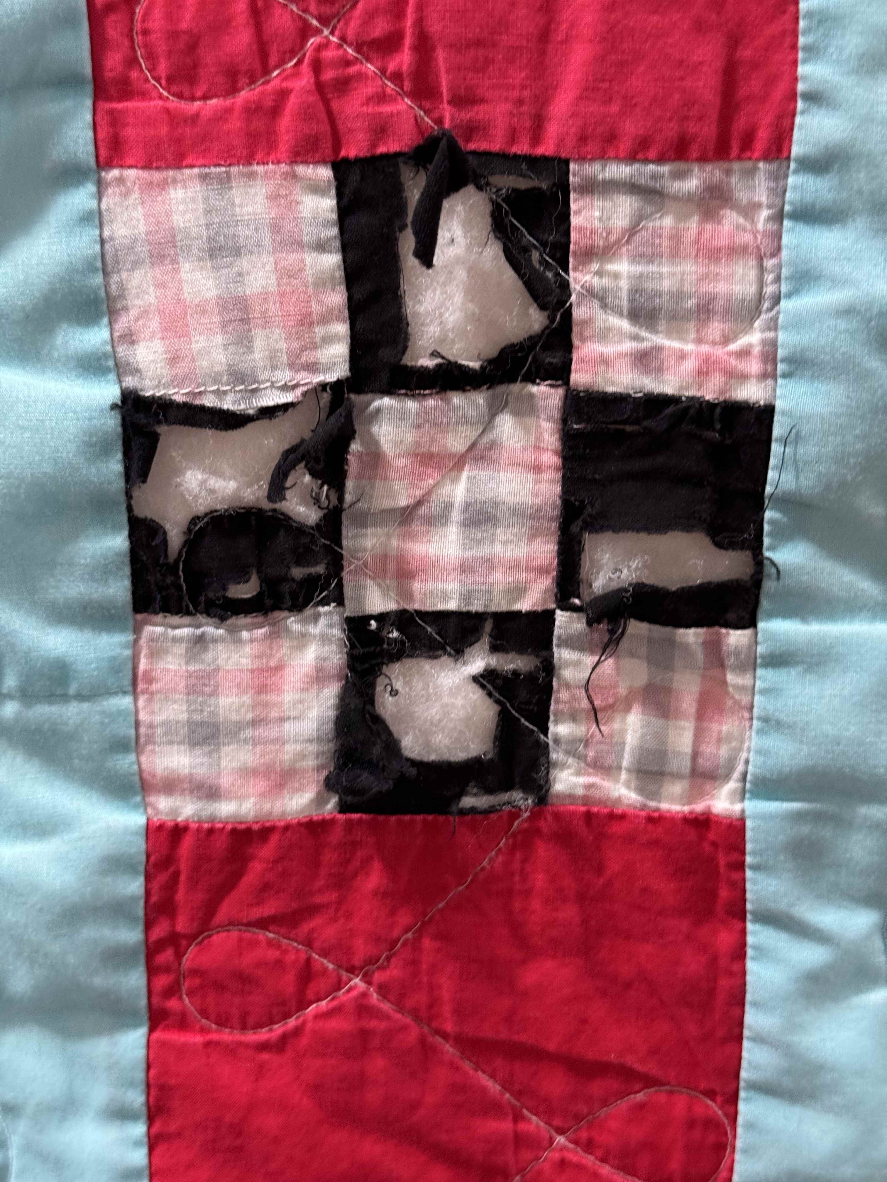 Vintage Nine Patch Quilt
