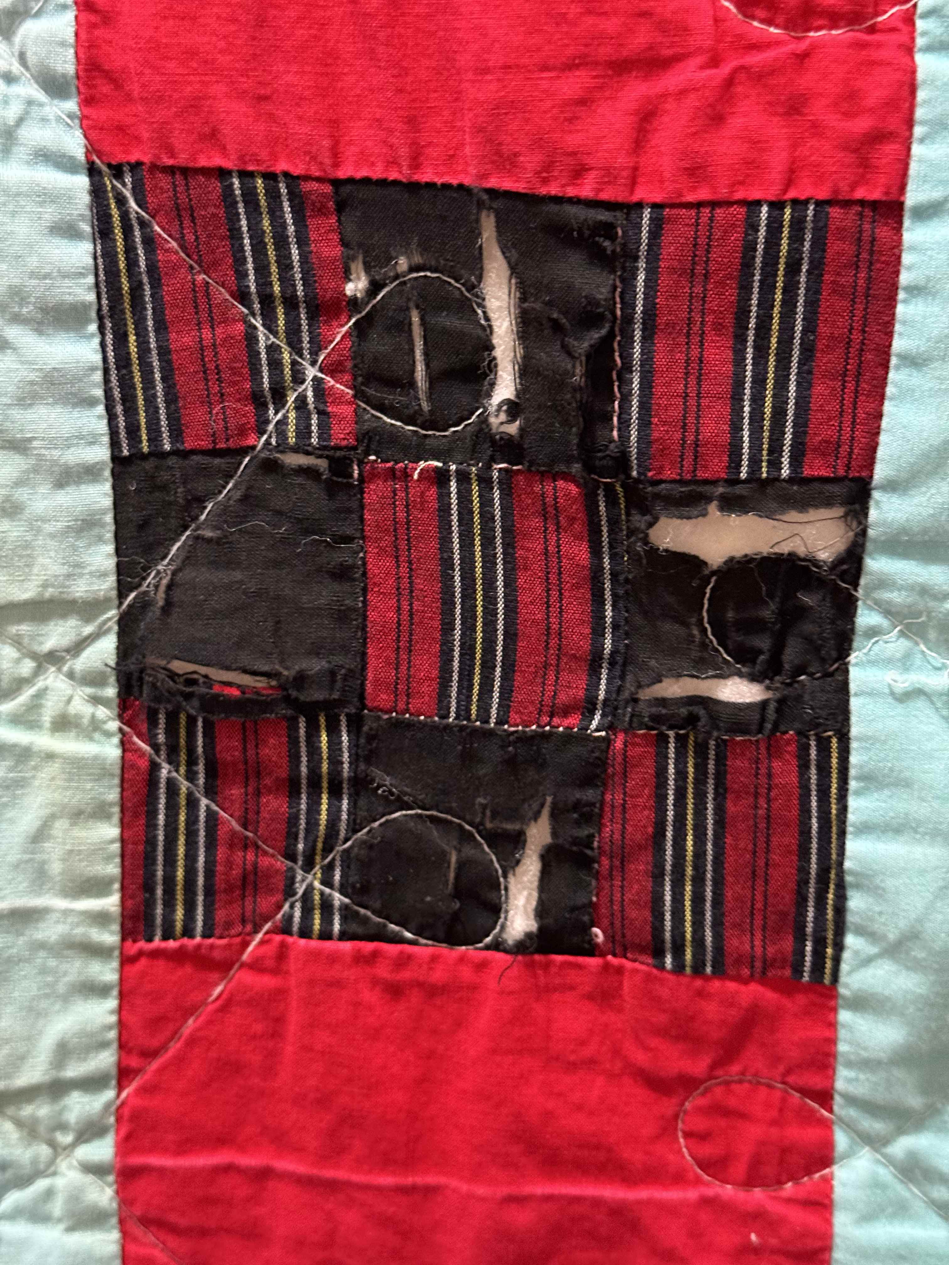 Vintage Nine Patch Quilt