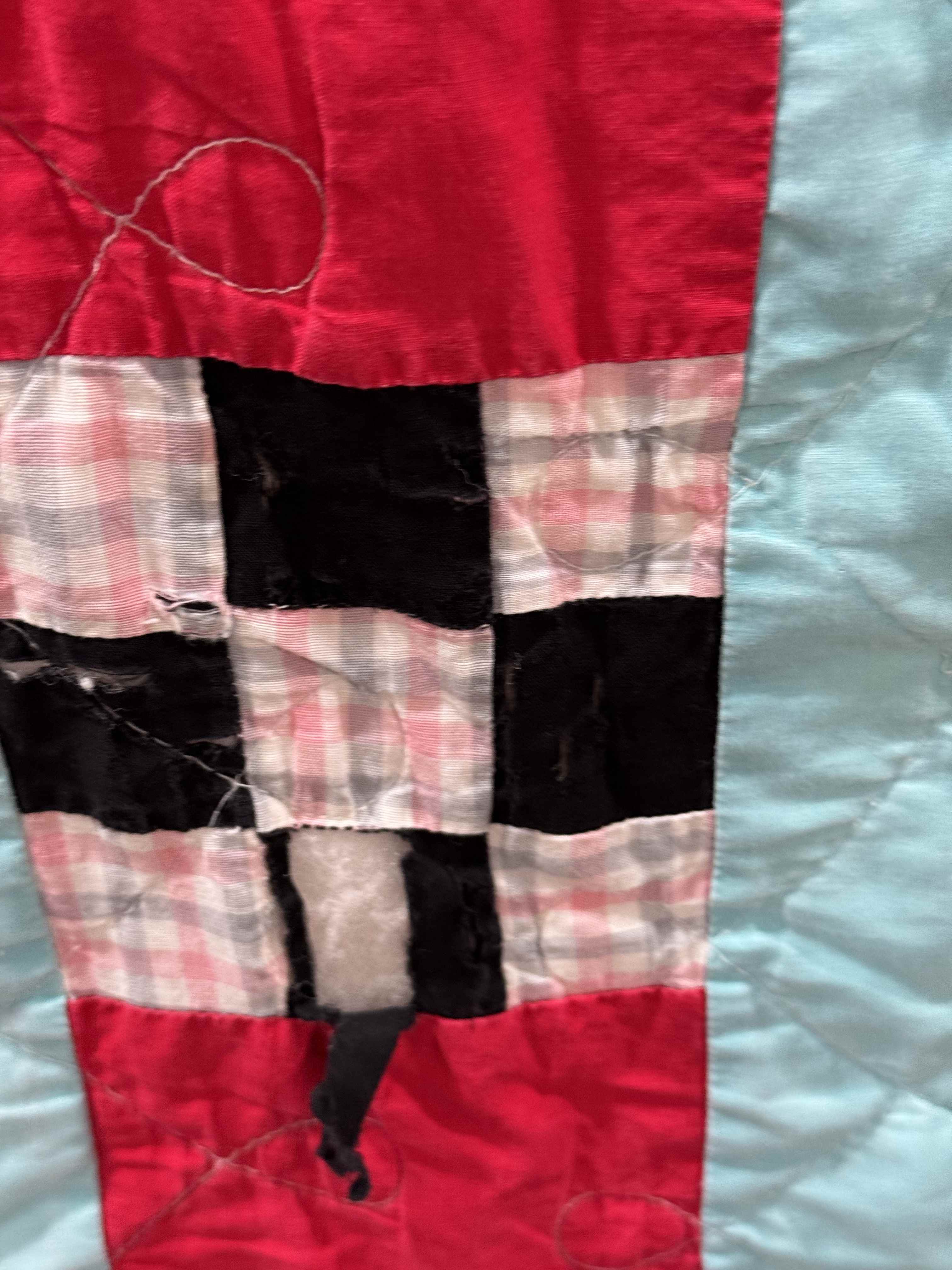 Vintage Nine Patch Quilt