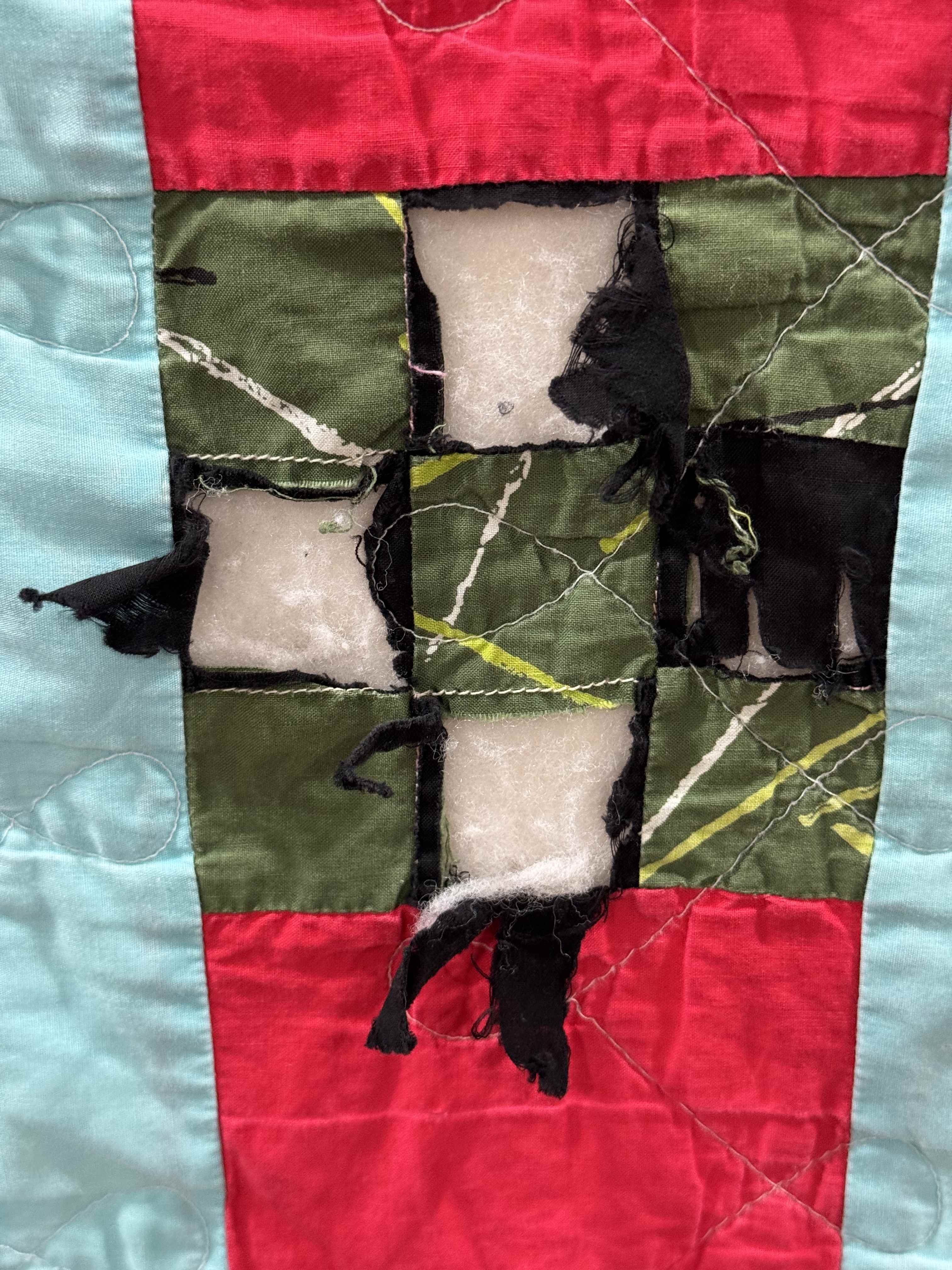 Vintage Nine Patch Quilt