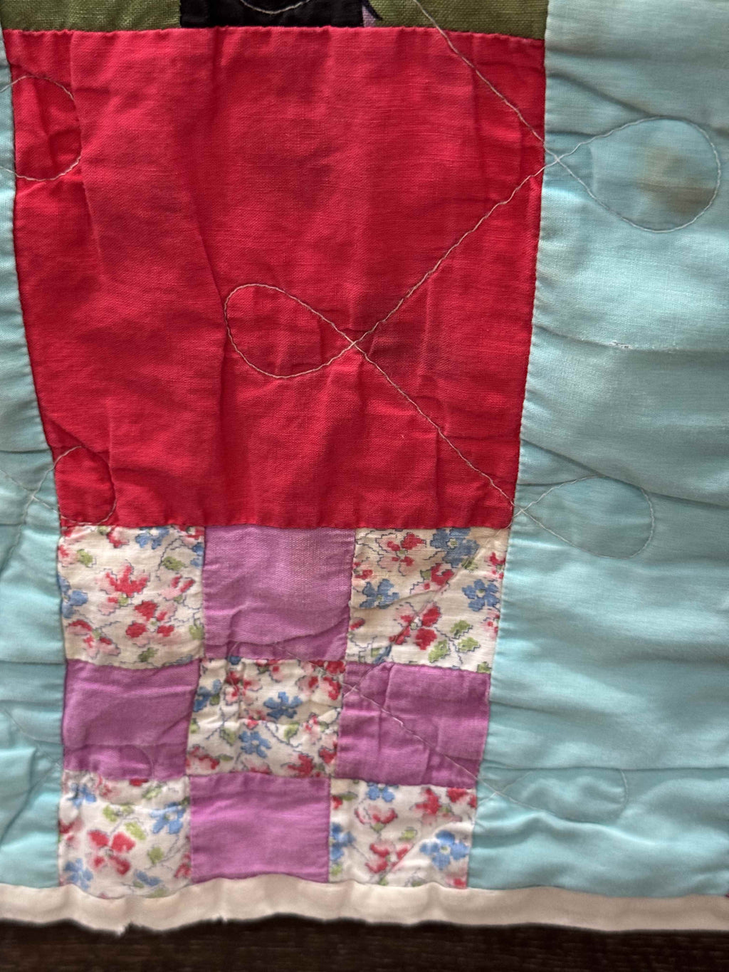 Vintage Nine Patch Quilt