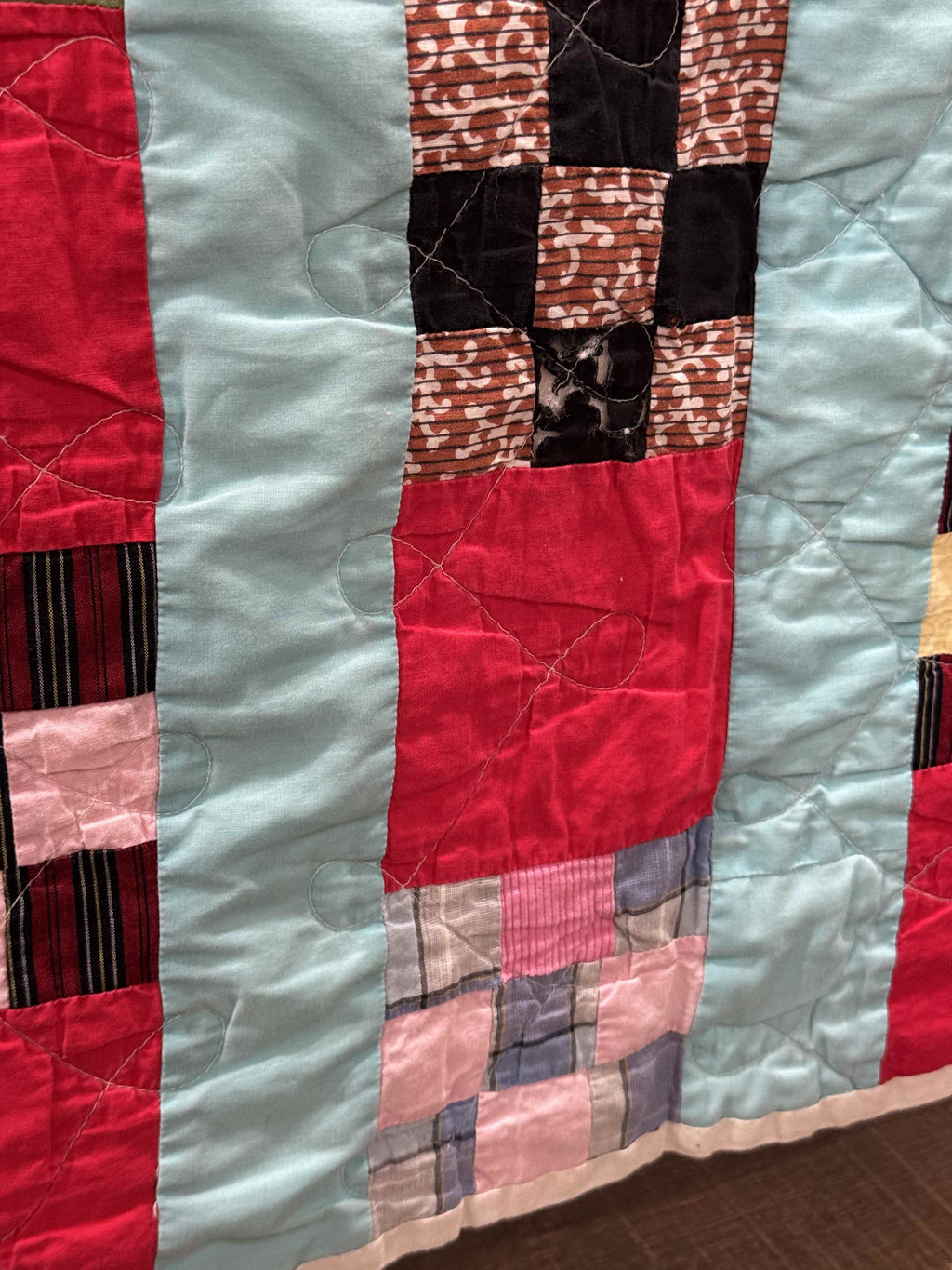 Vintage Nine Patch Quilt