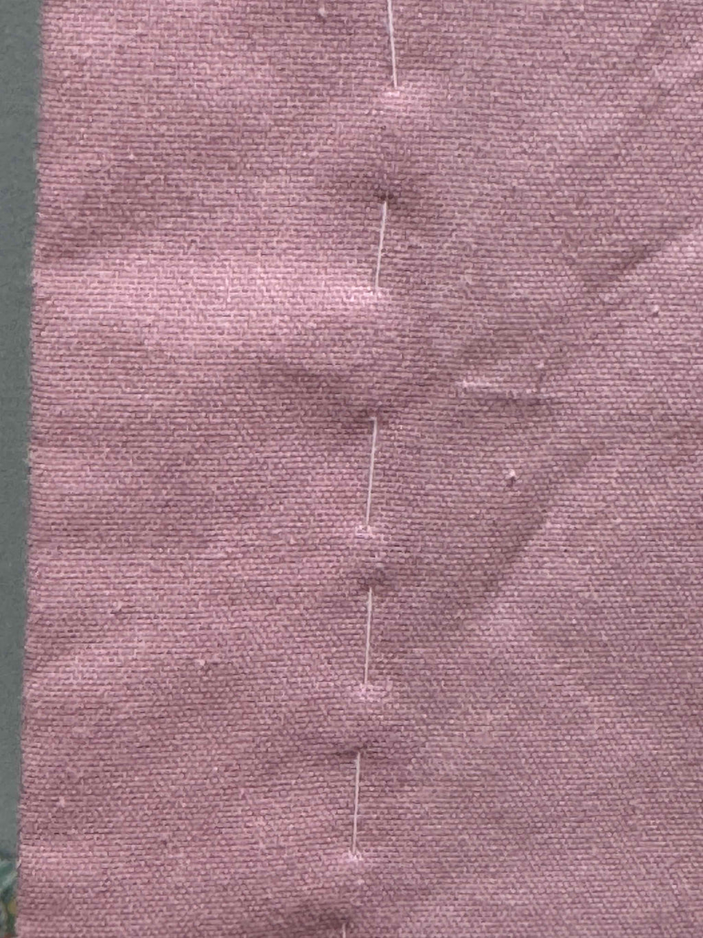 Vintage Embroidered Mauve with Crowns Top