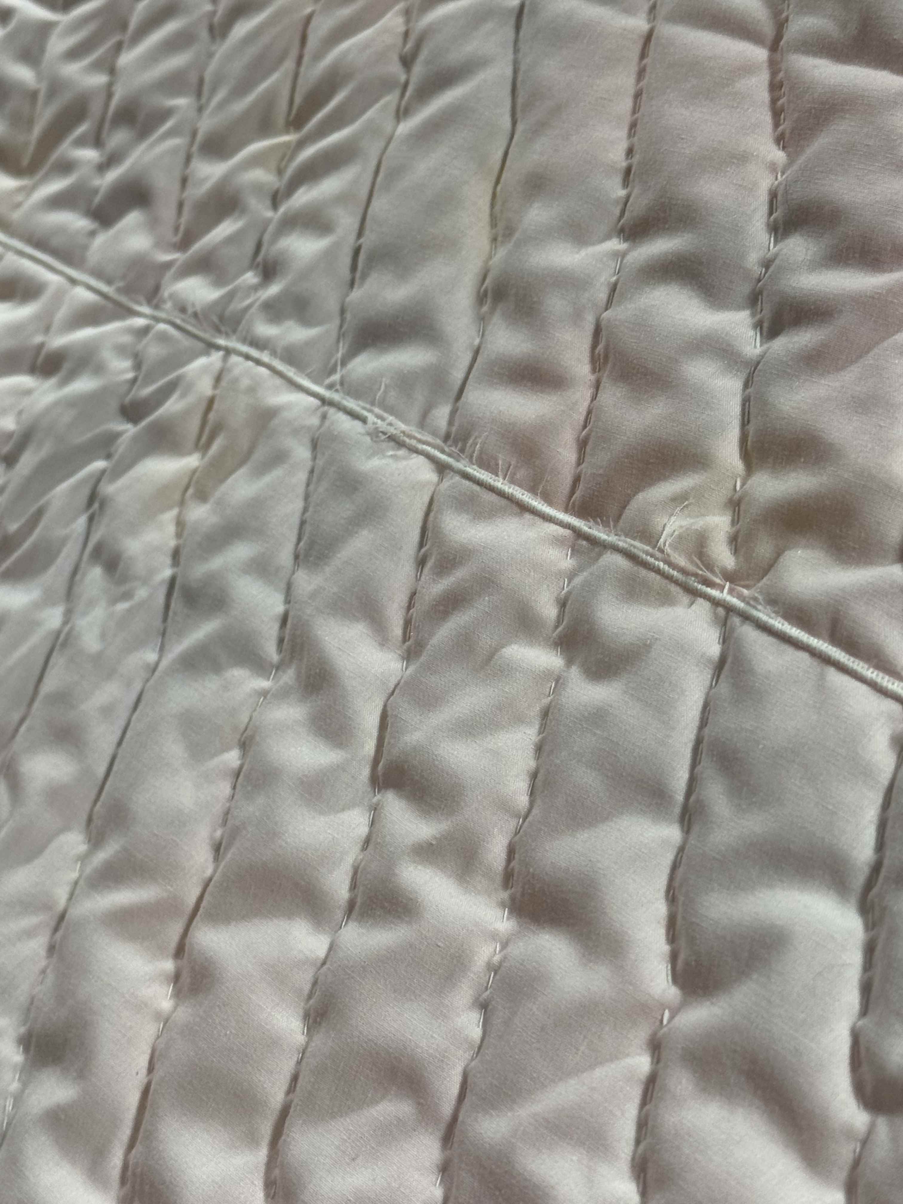 Vintage Grandmother's Flower Garden Crib Quilt