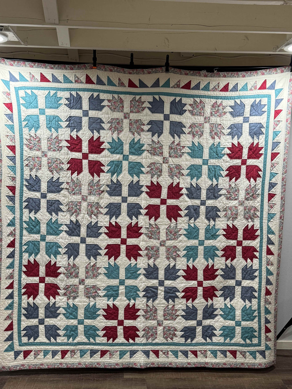 Vintage Bear's Paw Quilt