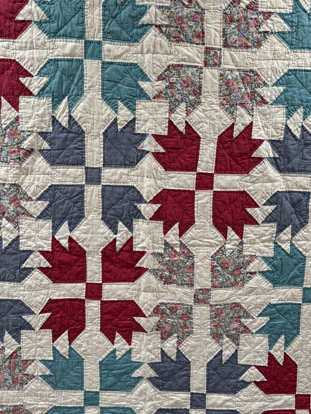 Vintage Bear's Paw Quilt