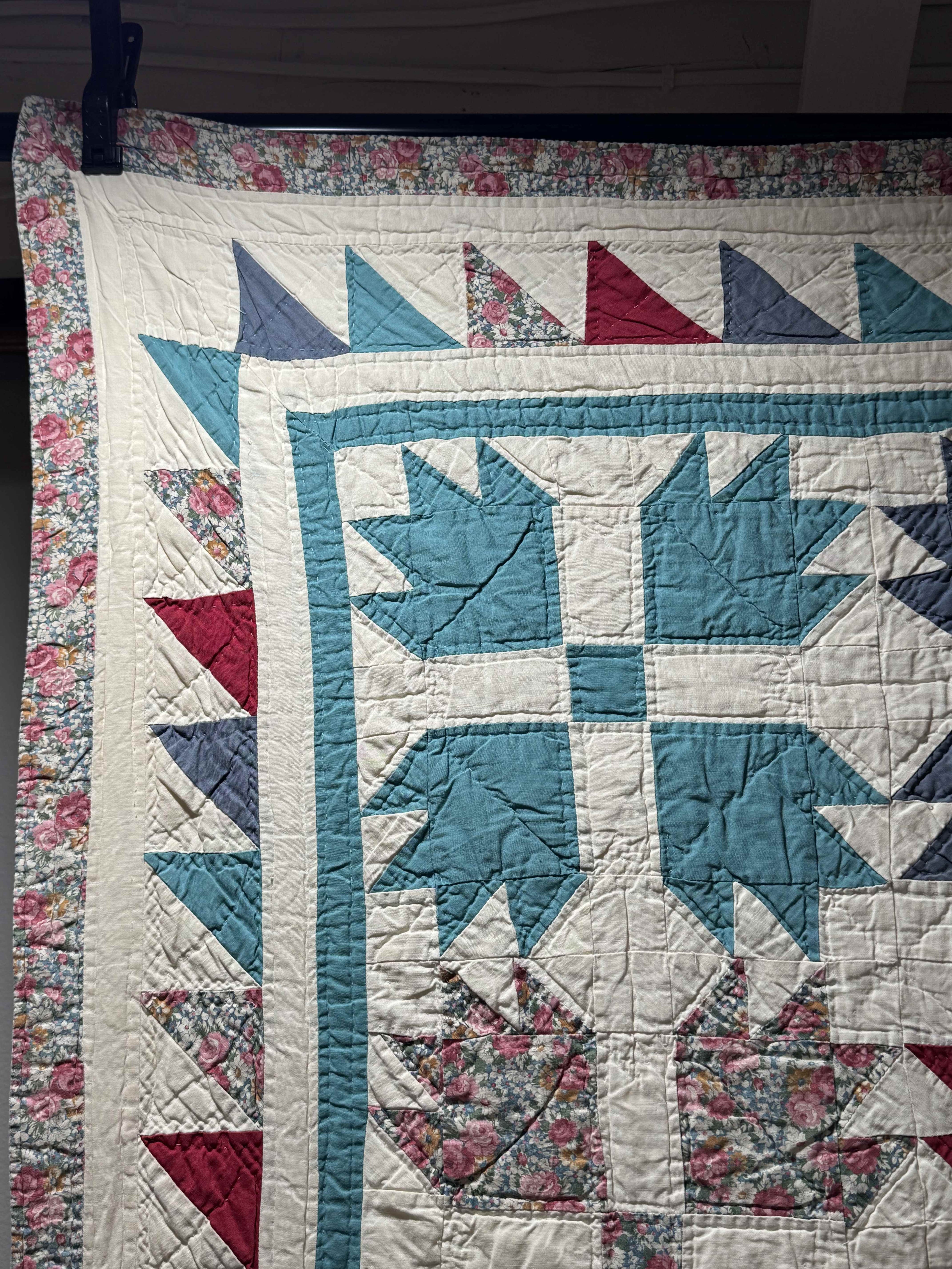Vintage Bear's Paw Quilt