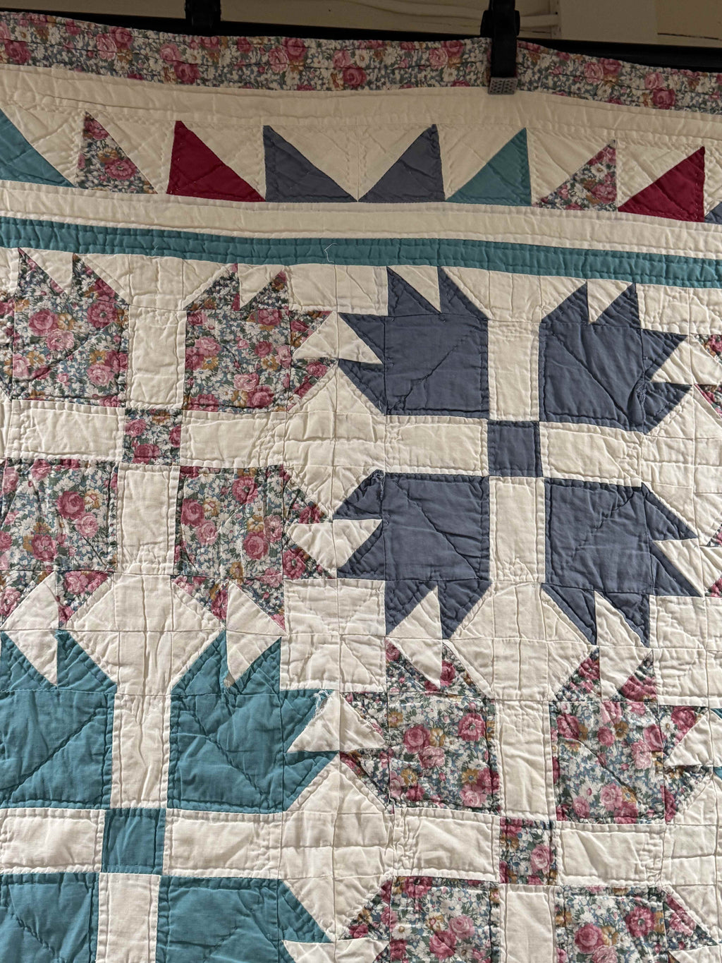 Vintage Bear's Paw Quilt