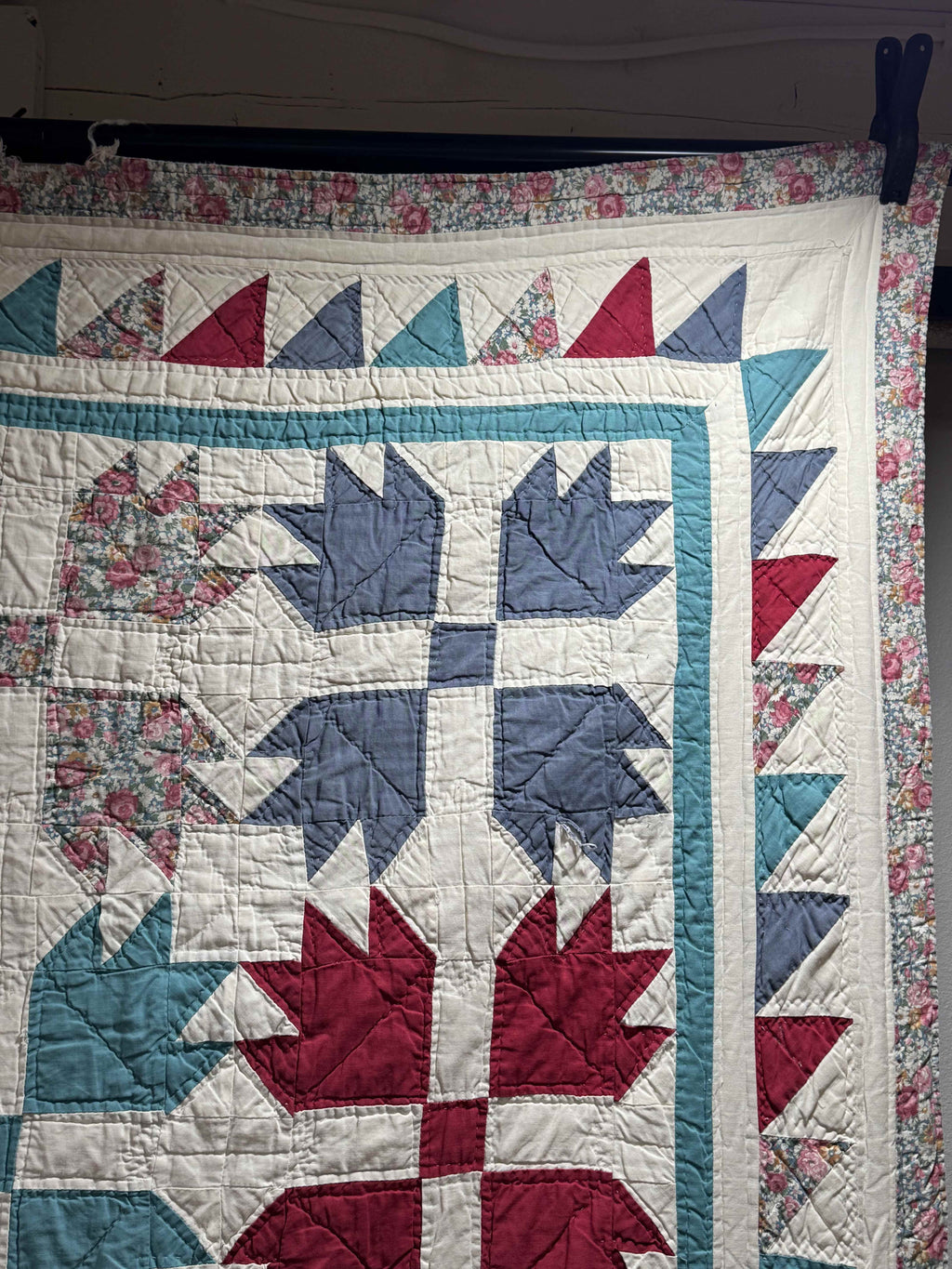 Vintage Bear's Paw Quilt