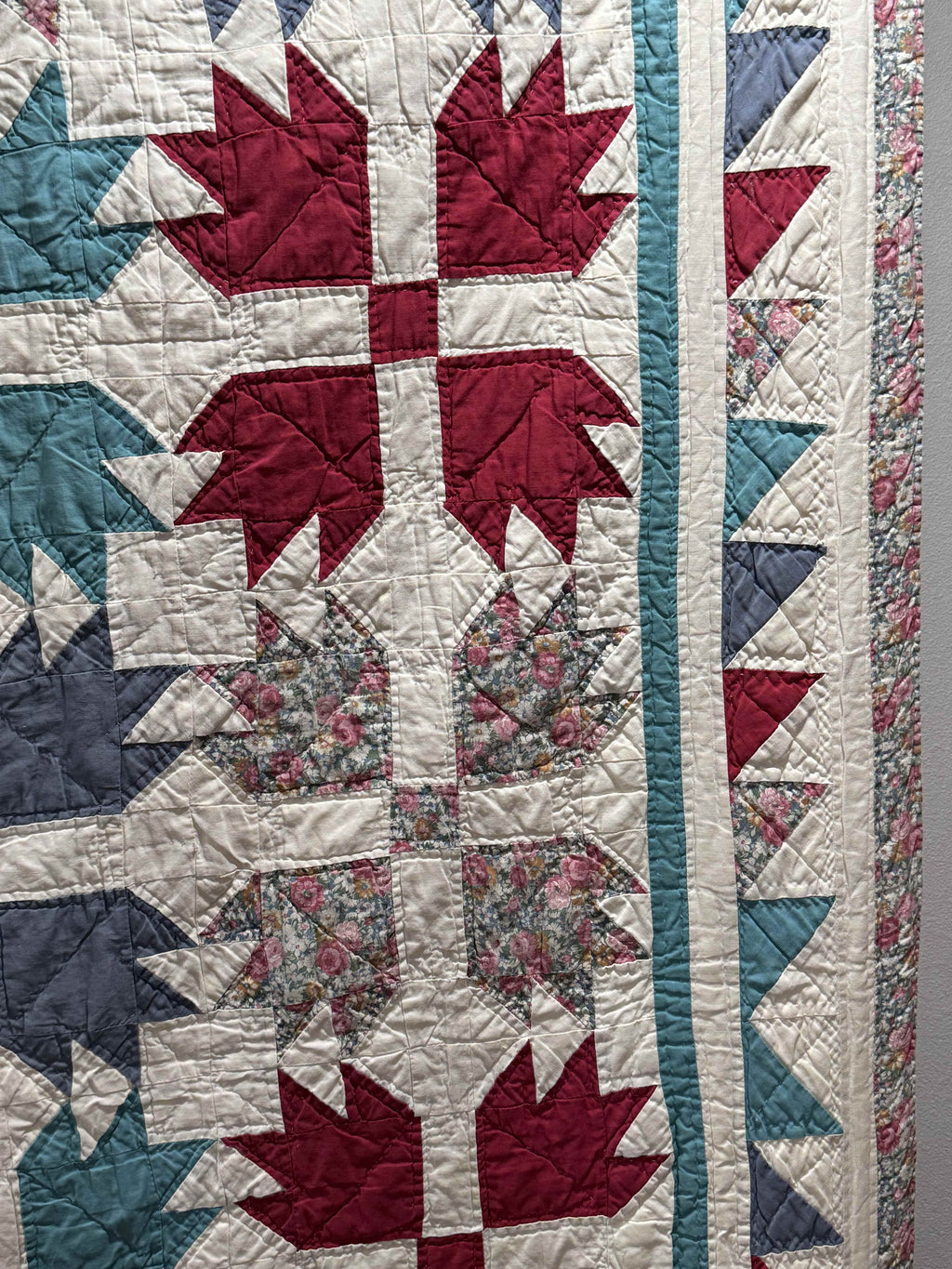 Vintage Bear's Paw Quilt