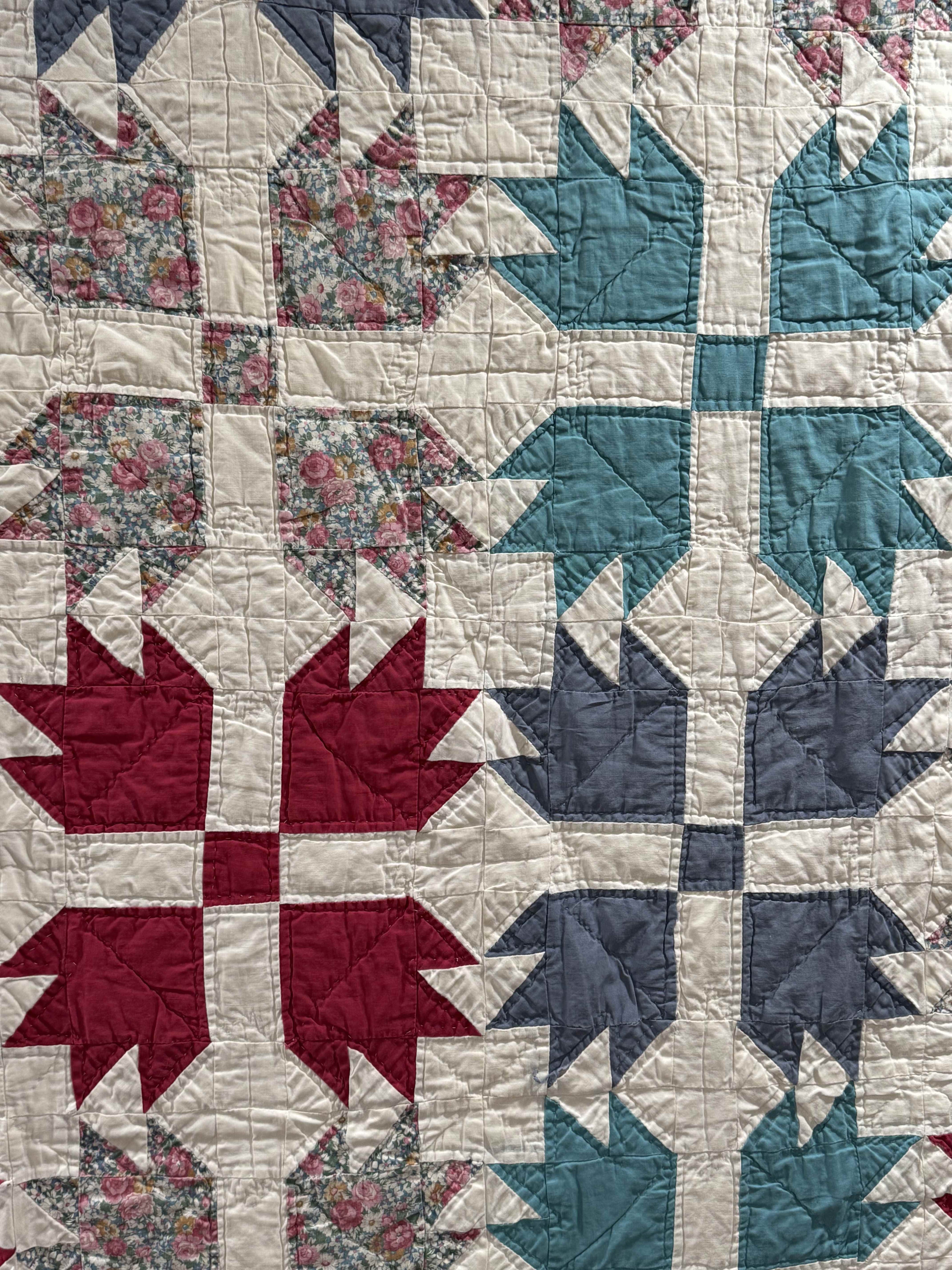 Vintage Bear's Paw Quilt