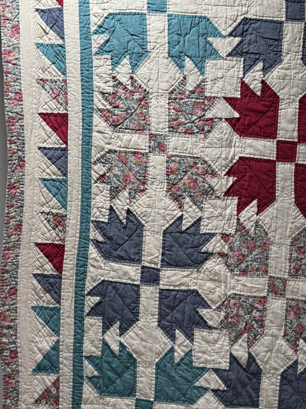 Vintage Bear's Paw Quilt