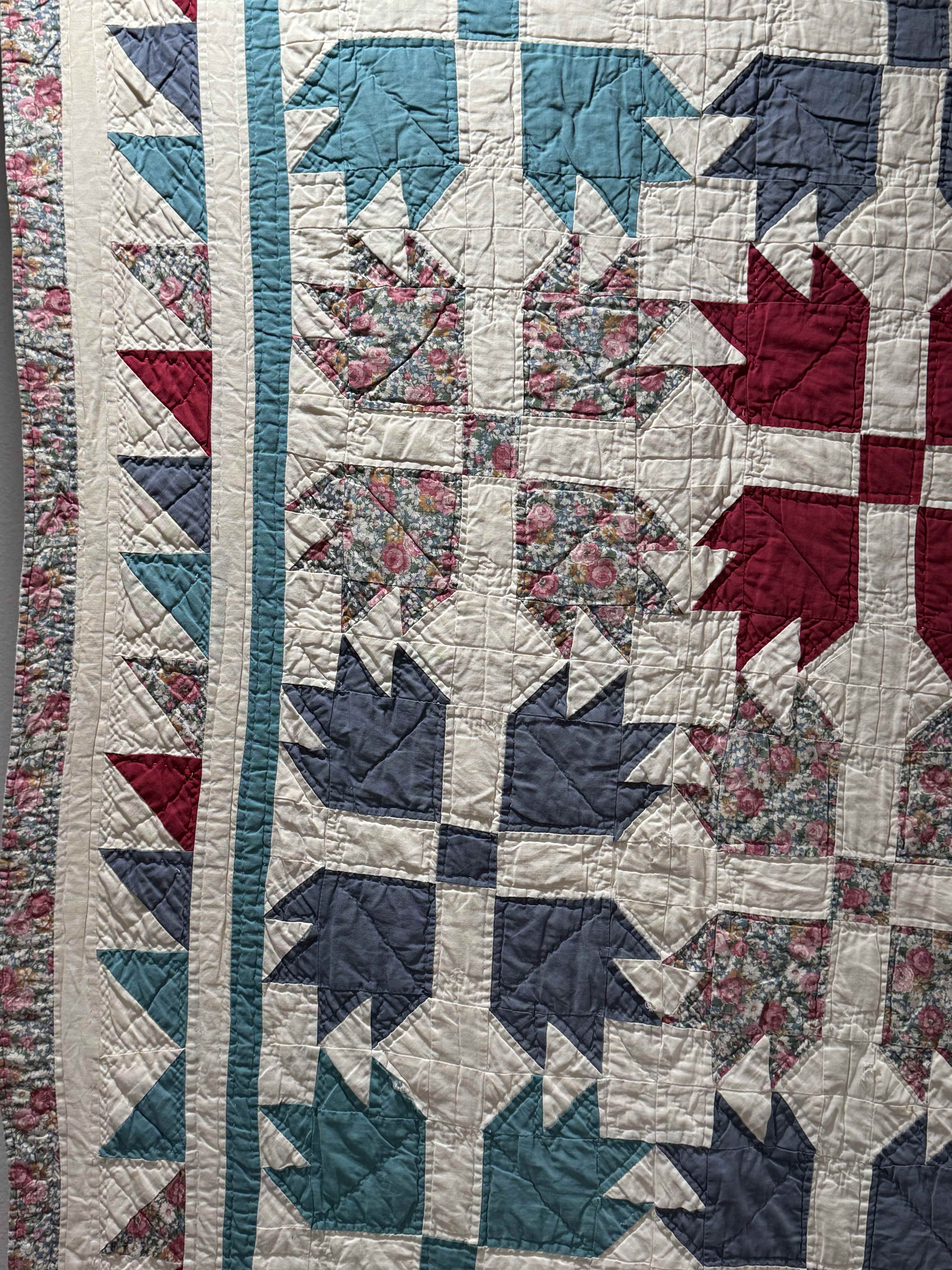 Vintage Bear's Paw Quilt