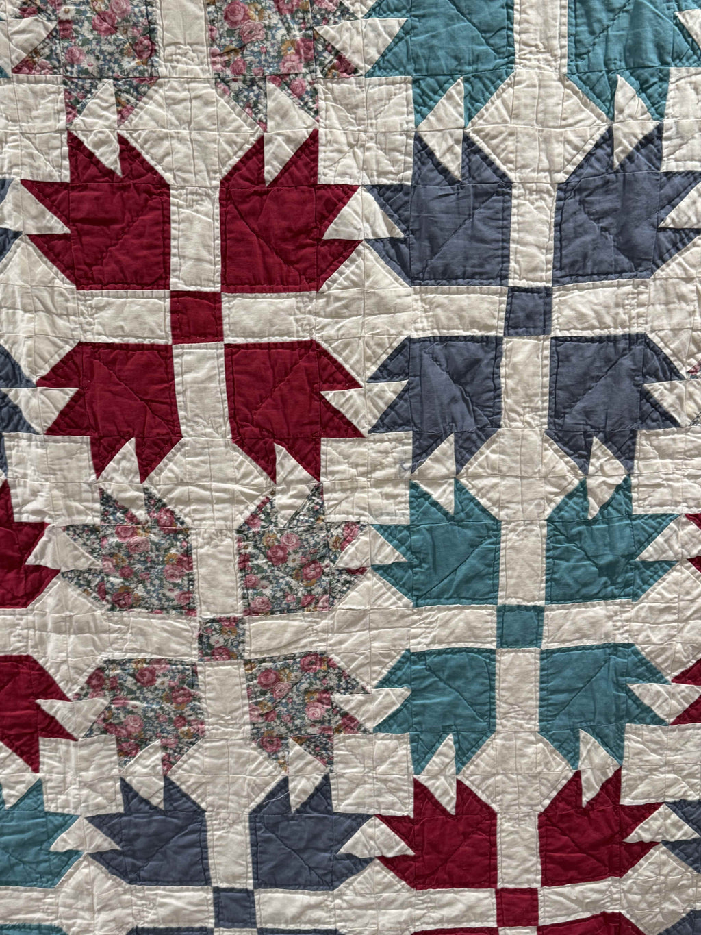 Vintage Bear's Paw Quilt