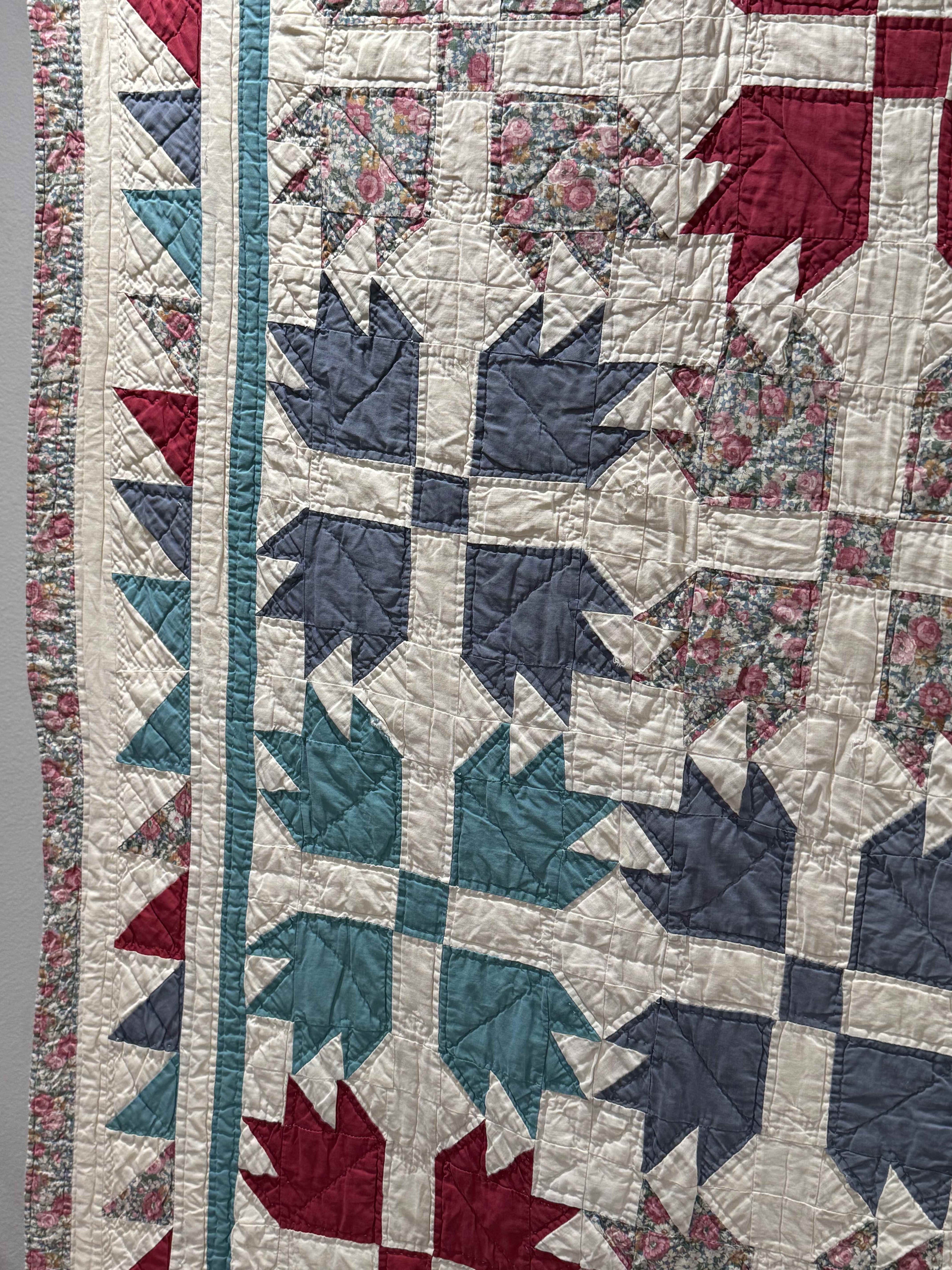 Vintage Bear's Paw Quilt