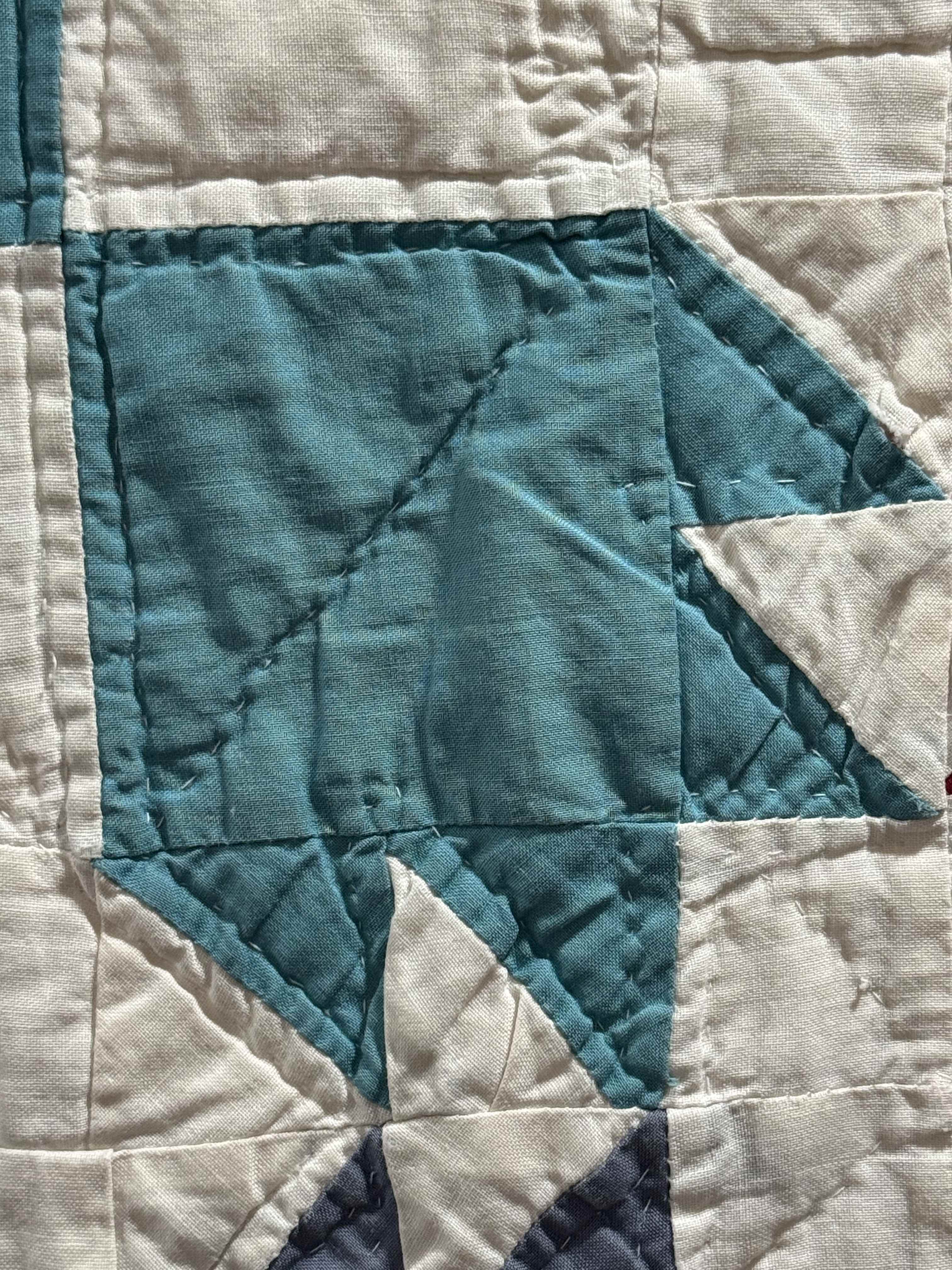 Vintage Bear's Paw Quilt
