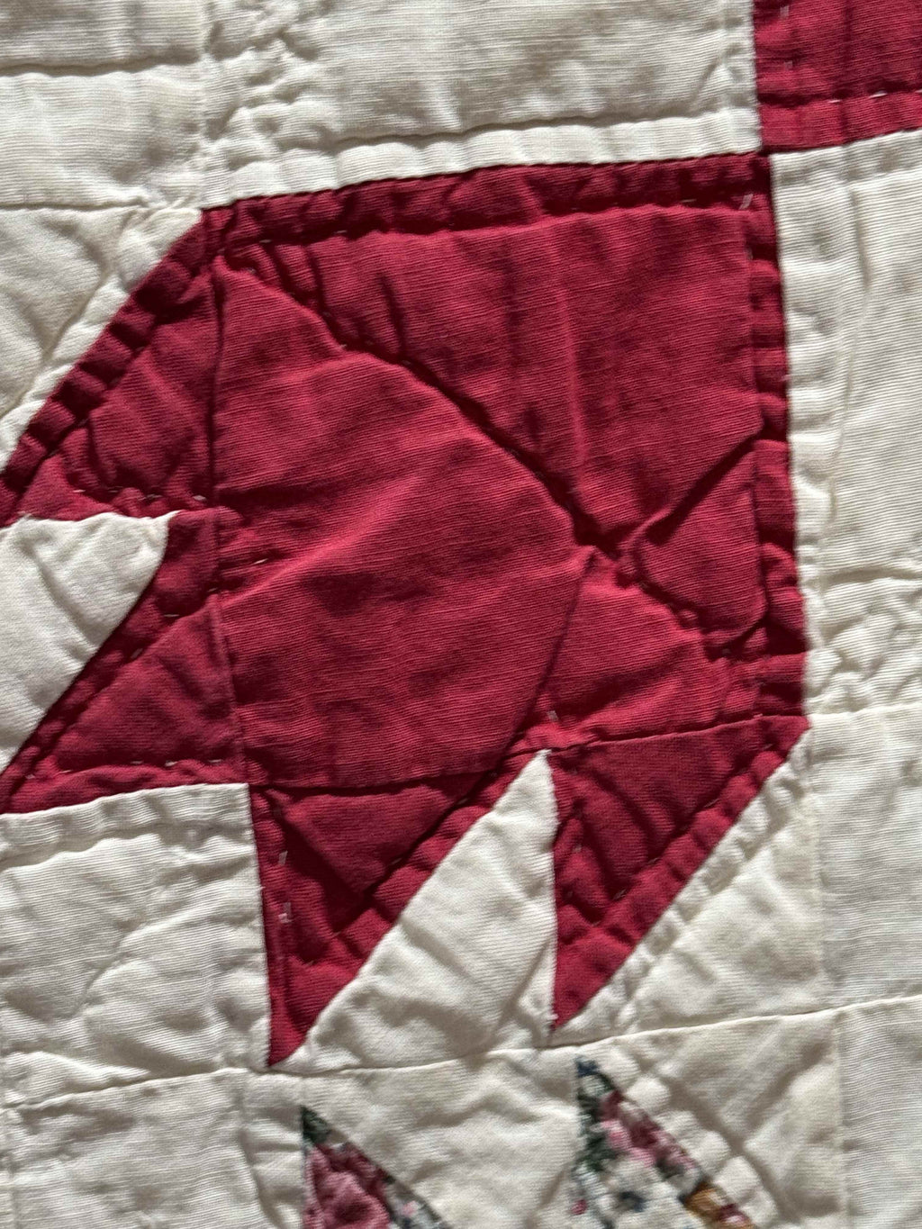 Vintage Bear's Paw Quilt