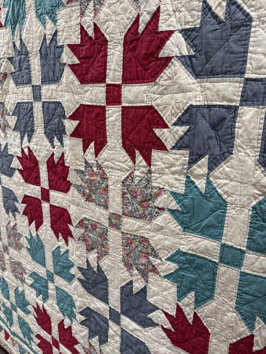 Vintage Bear's Paw Quilt