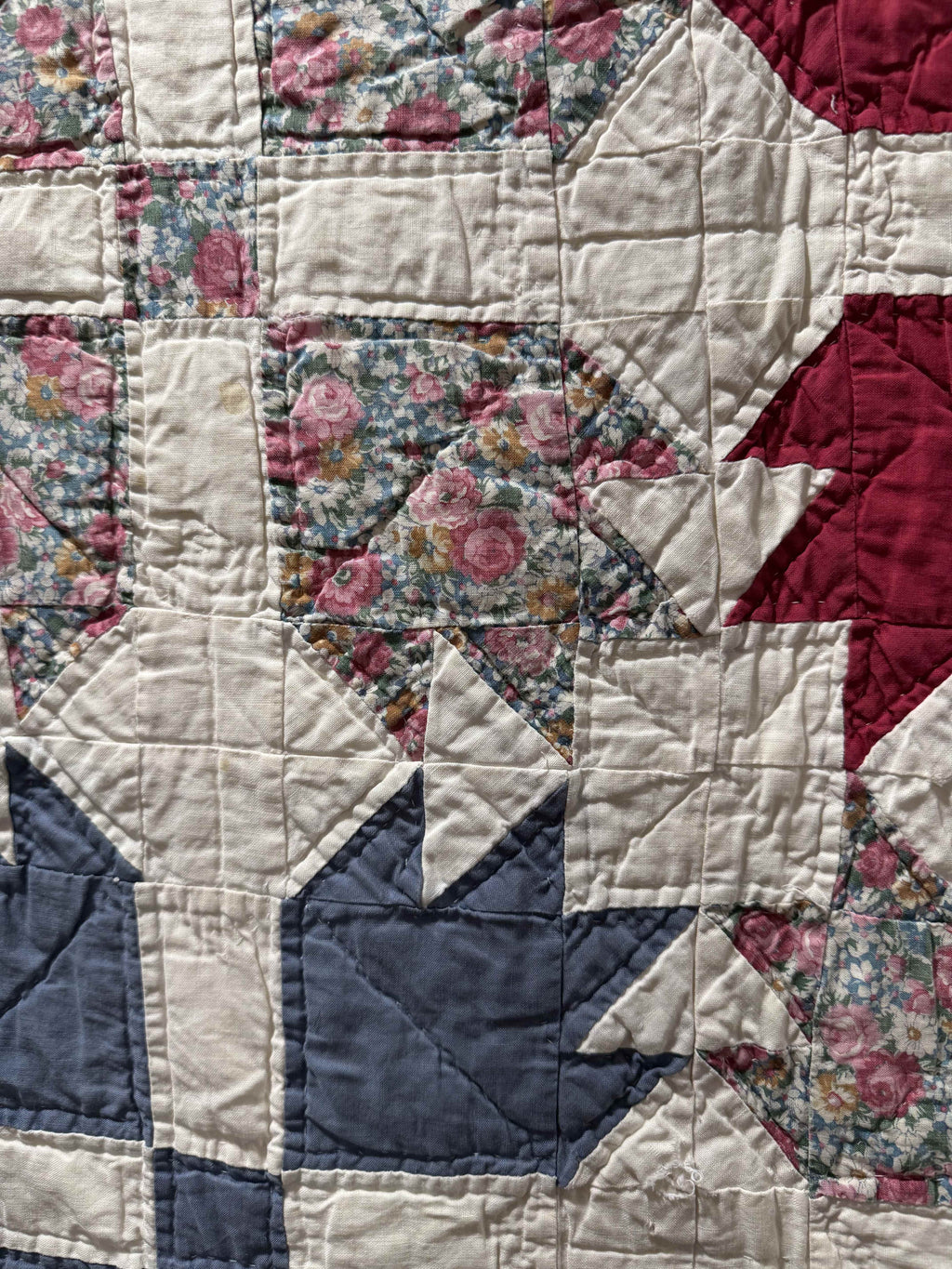Vintage Bear's Paw Quilt