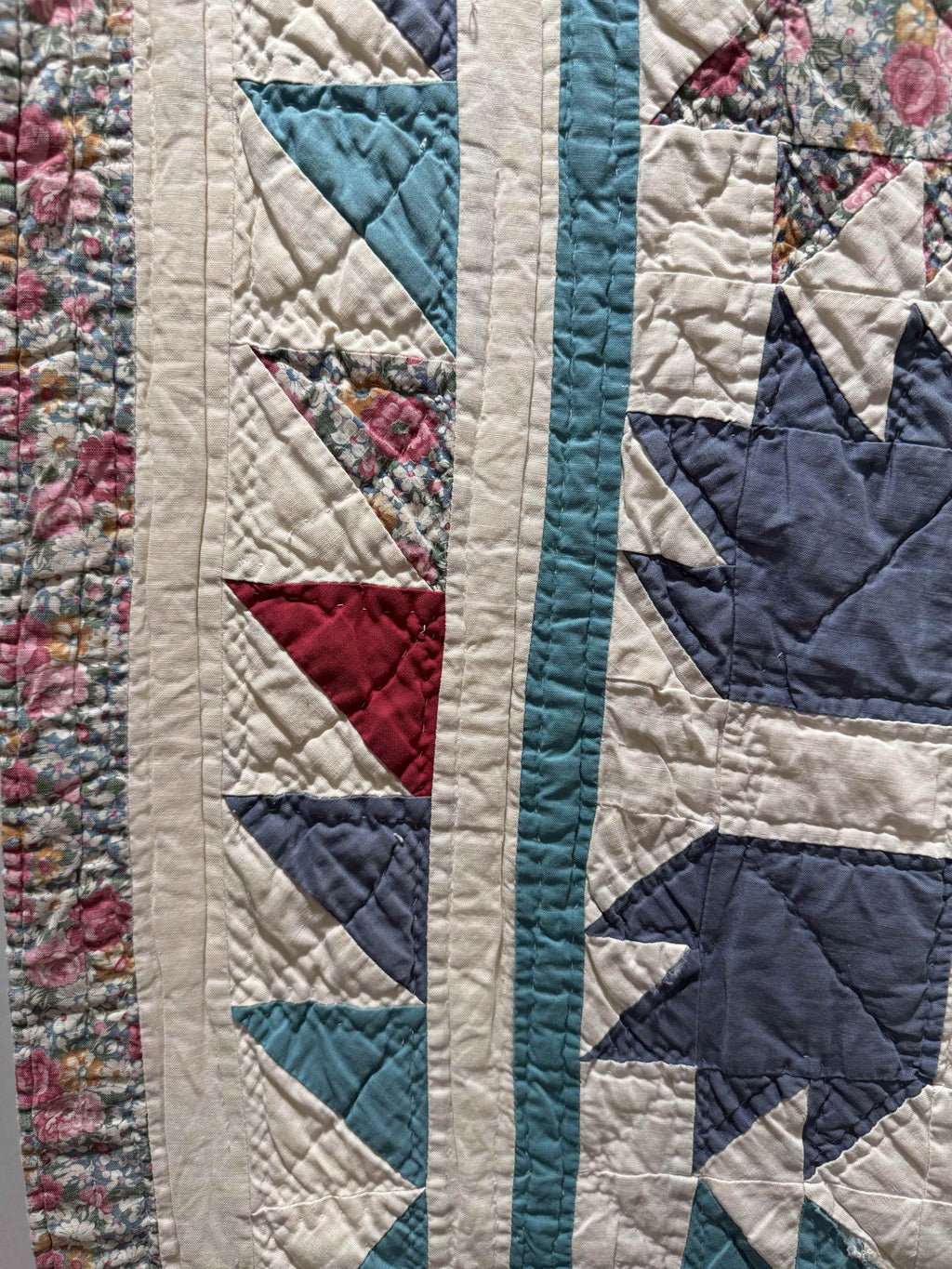 Vintage Bear's Paw Quilt