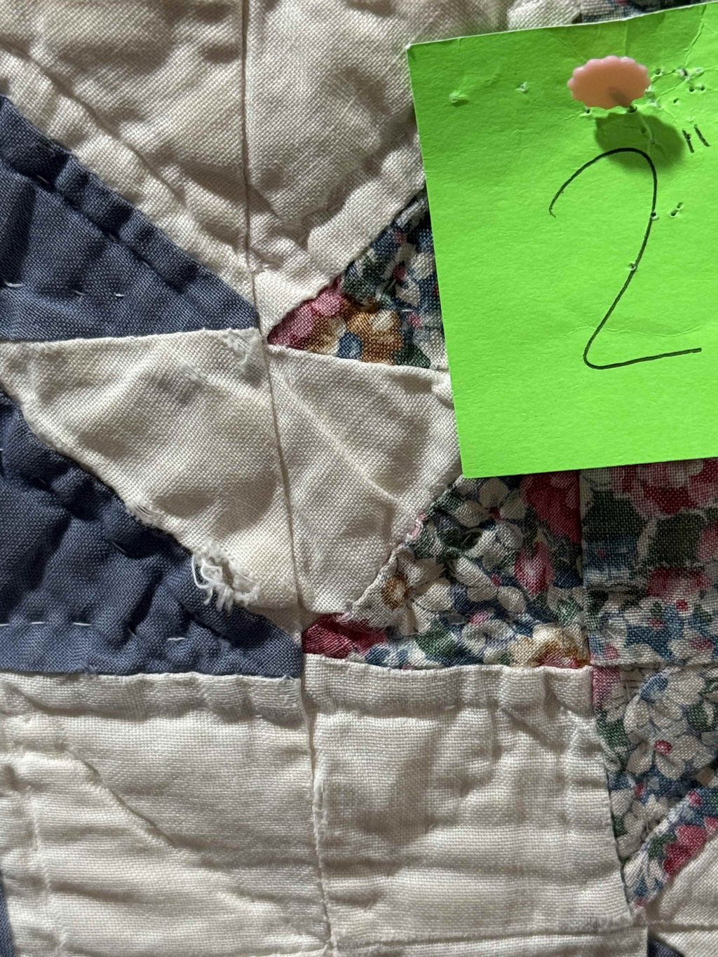 Vintage Bear's Paw Quilt
