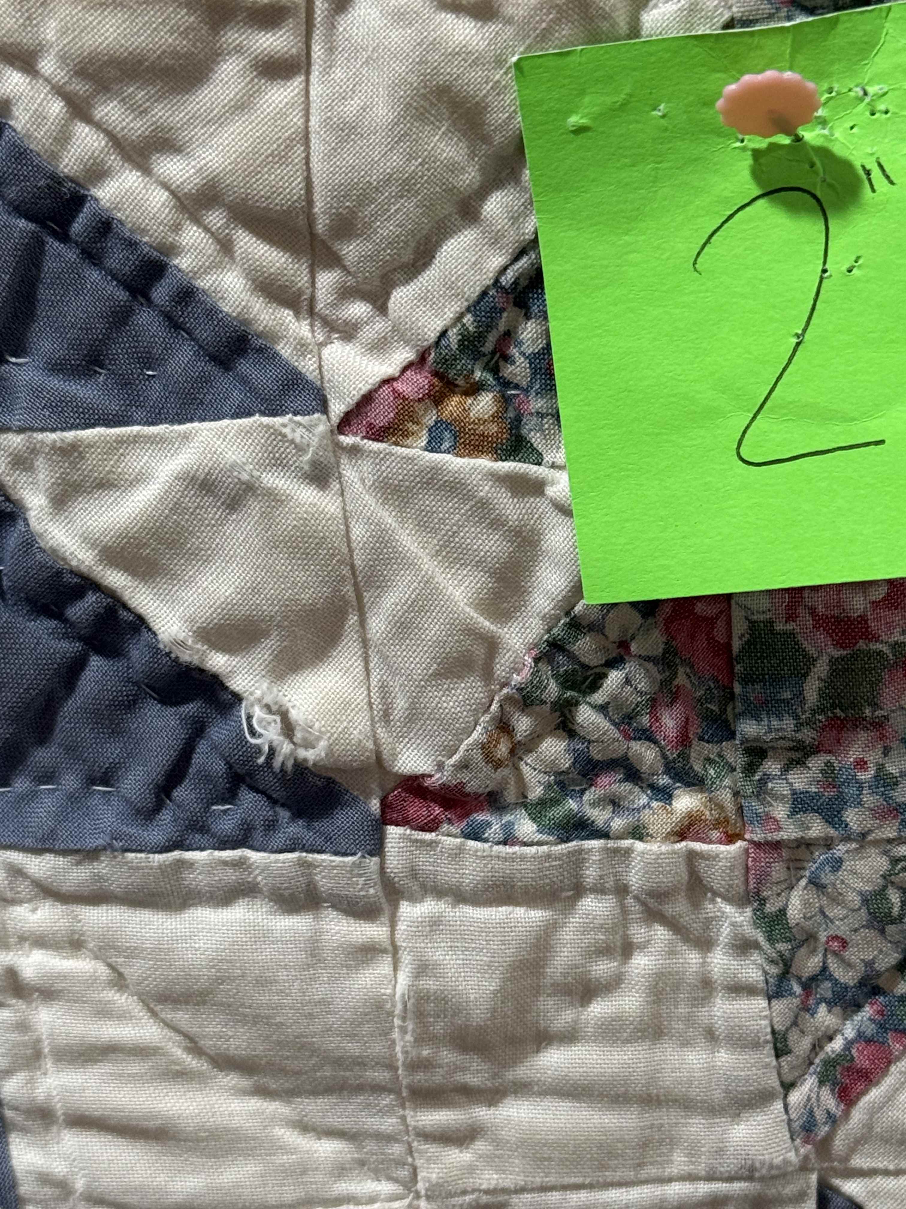 Vintage Bear's Paw Quilt