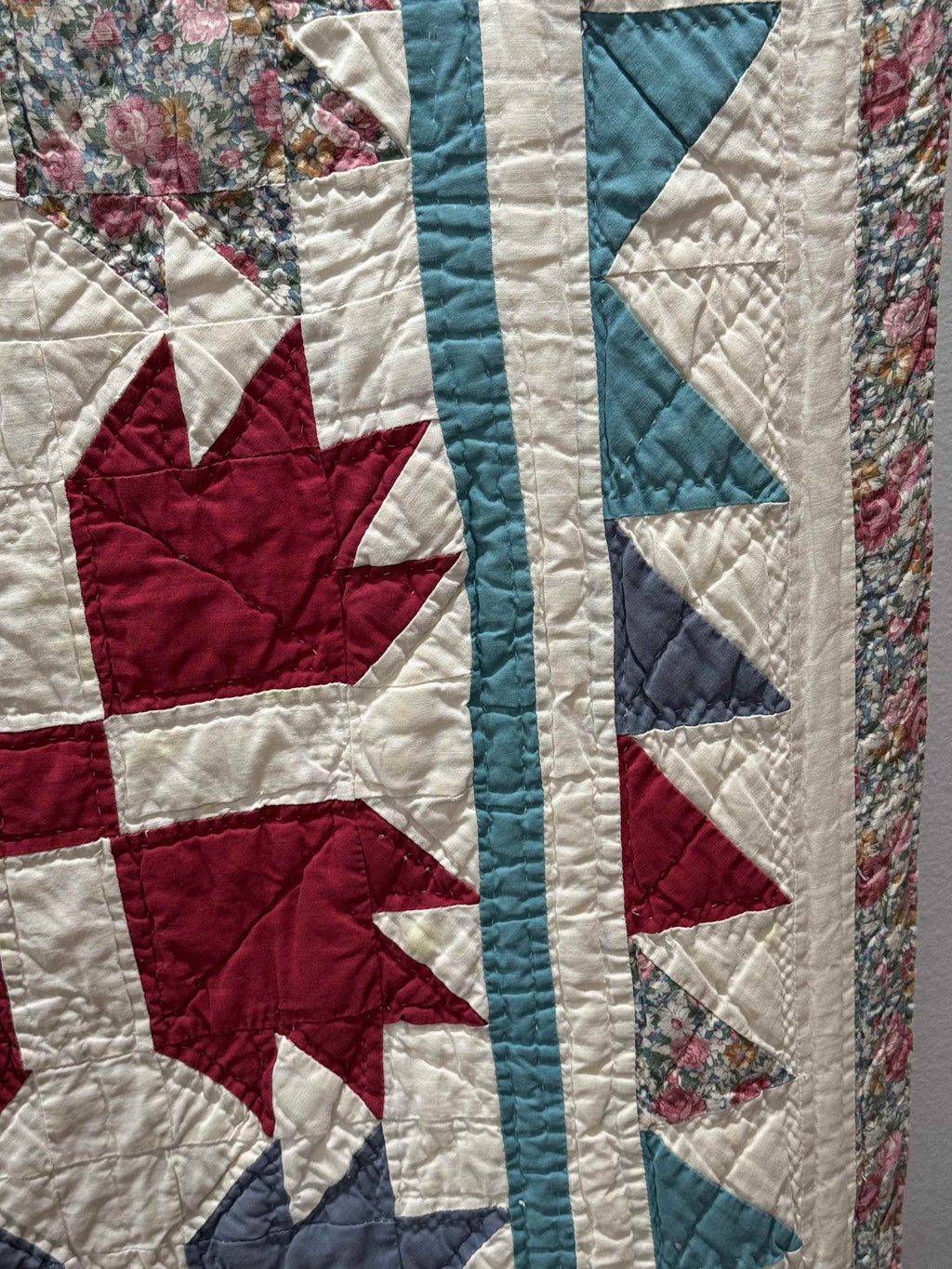 Vintage Bear's Paw Quilt