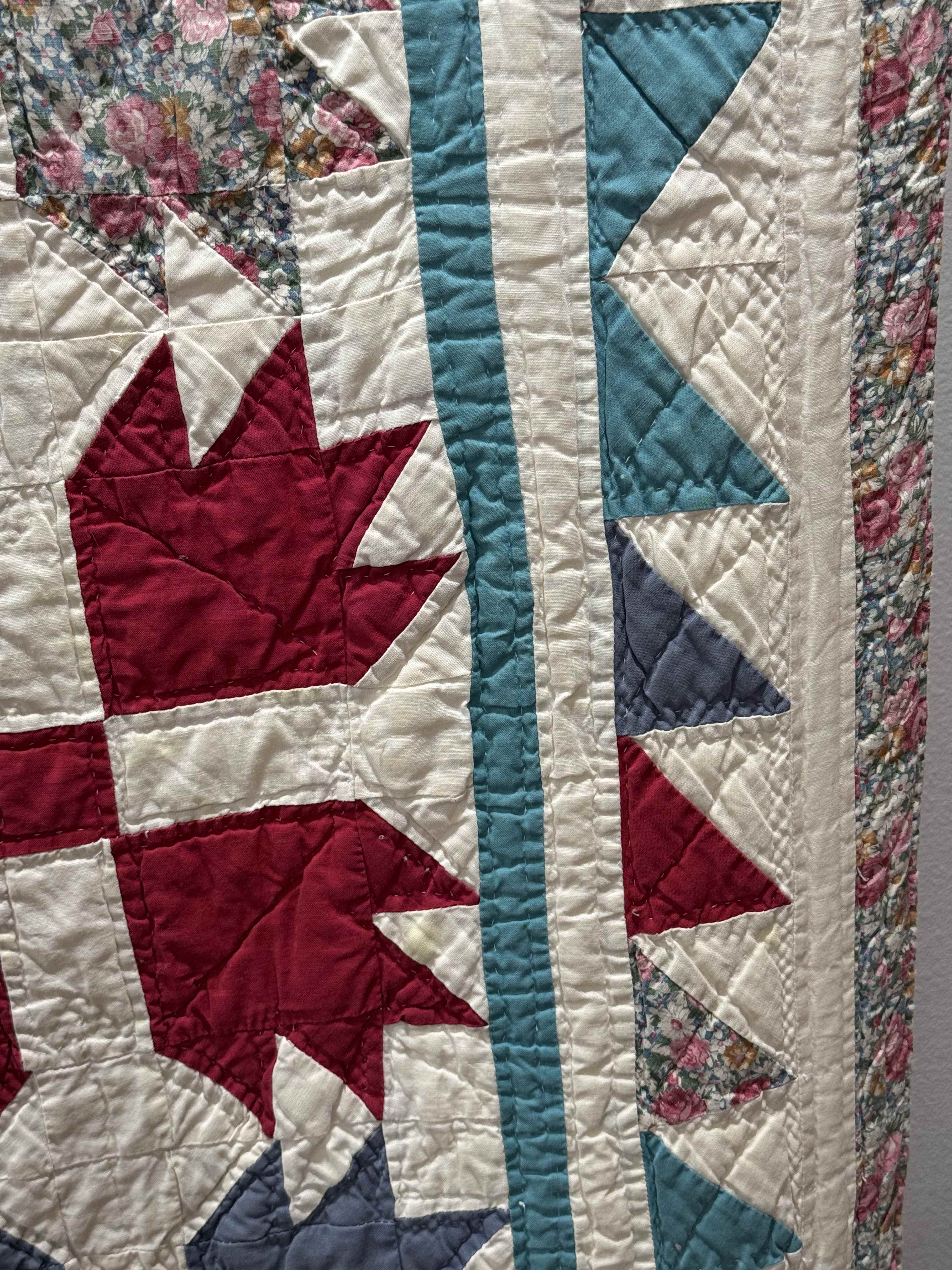 Vintage Bear's Paw Quilt