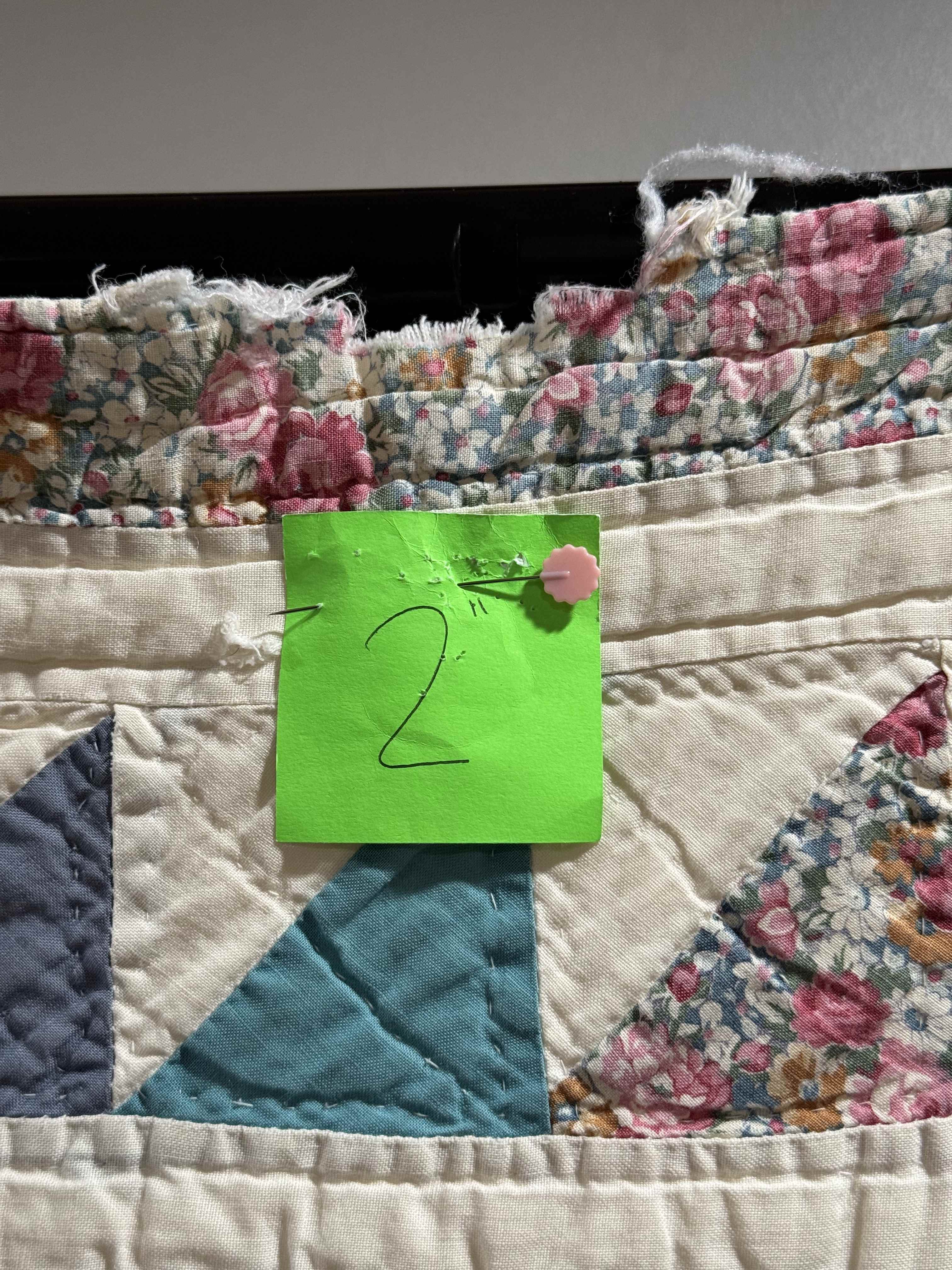 Vintage Bear's Paw Quilt