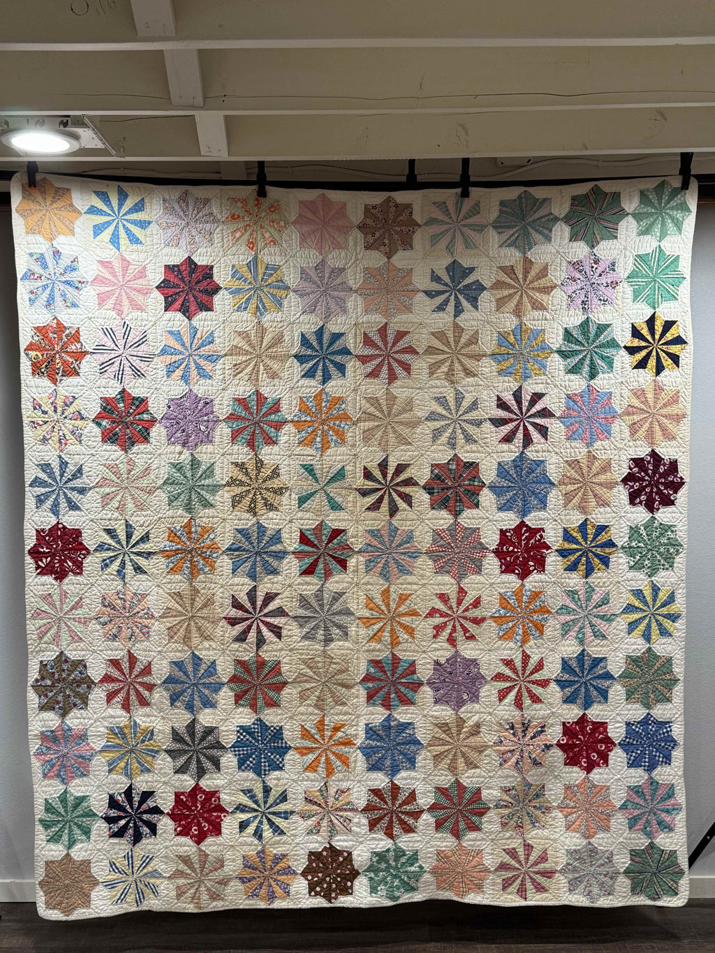 Vintage Eight Point Star Quilt