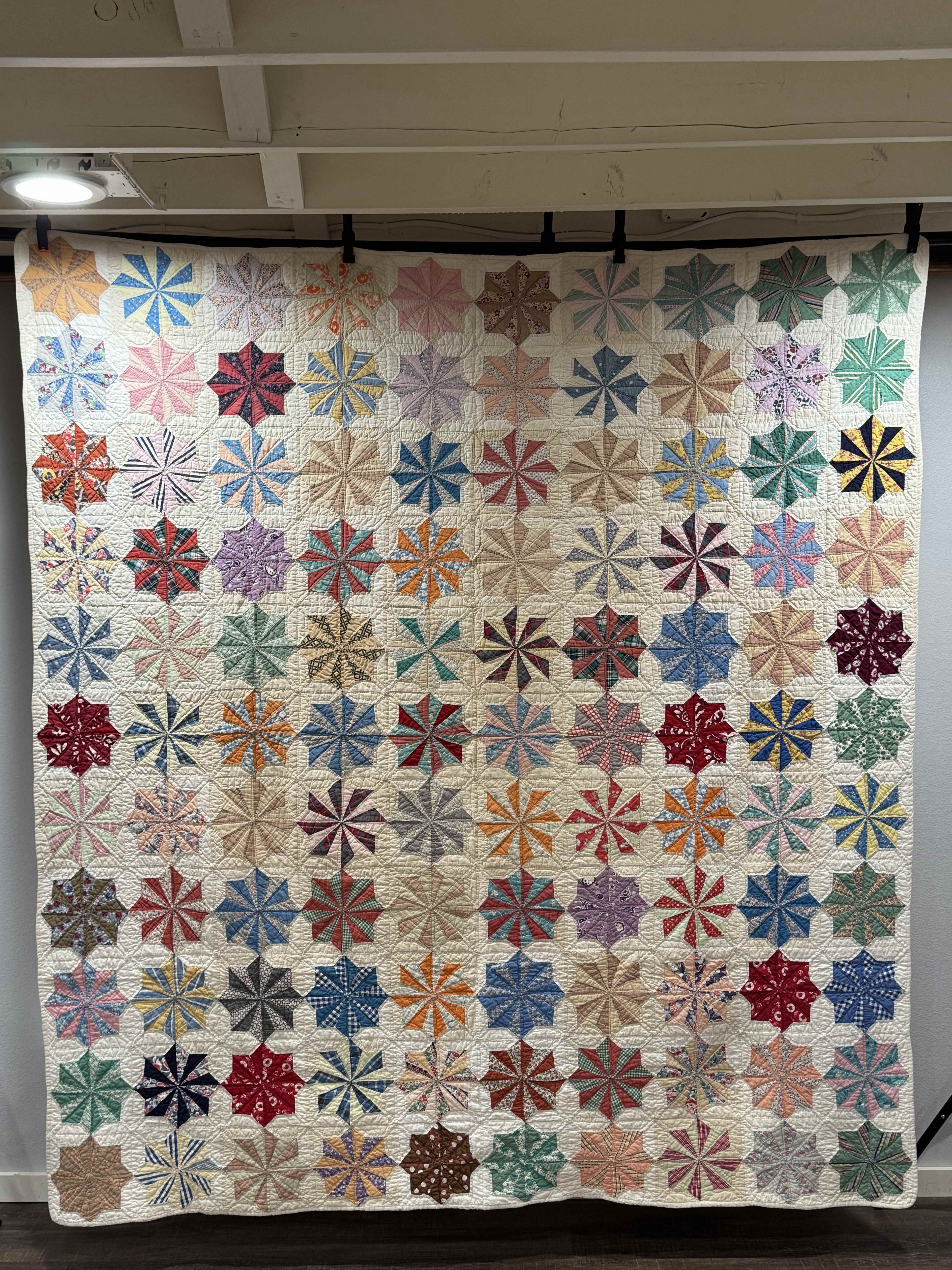 Vintage Eight Point Star Quilt