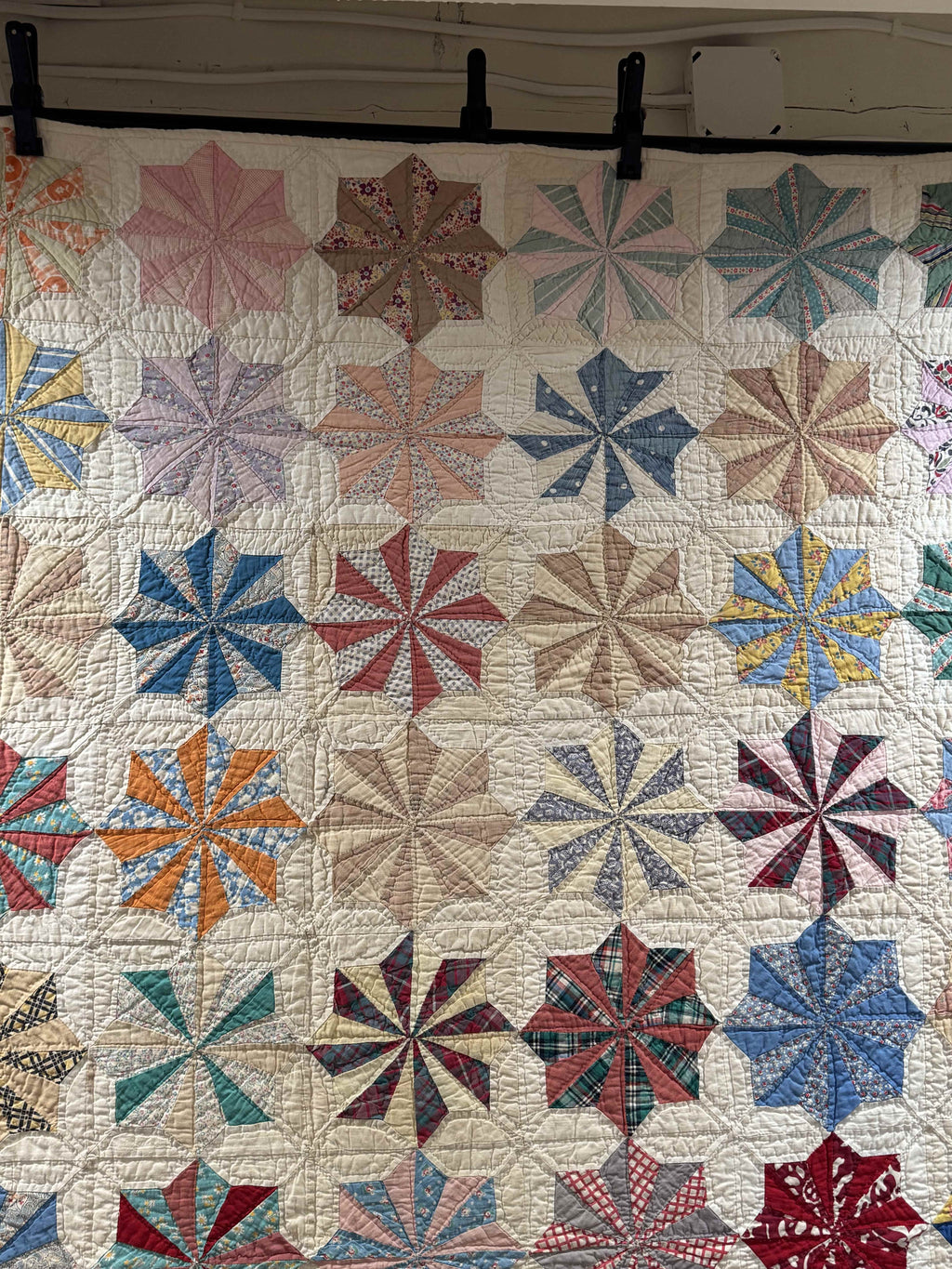 Vintage Eight Point Star Quilt
