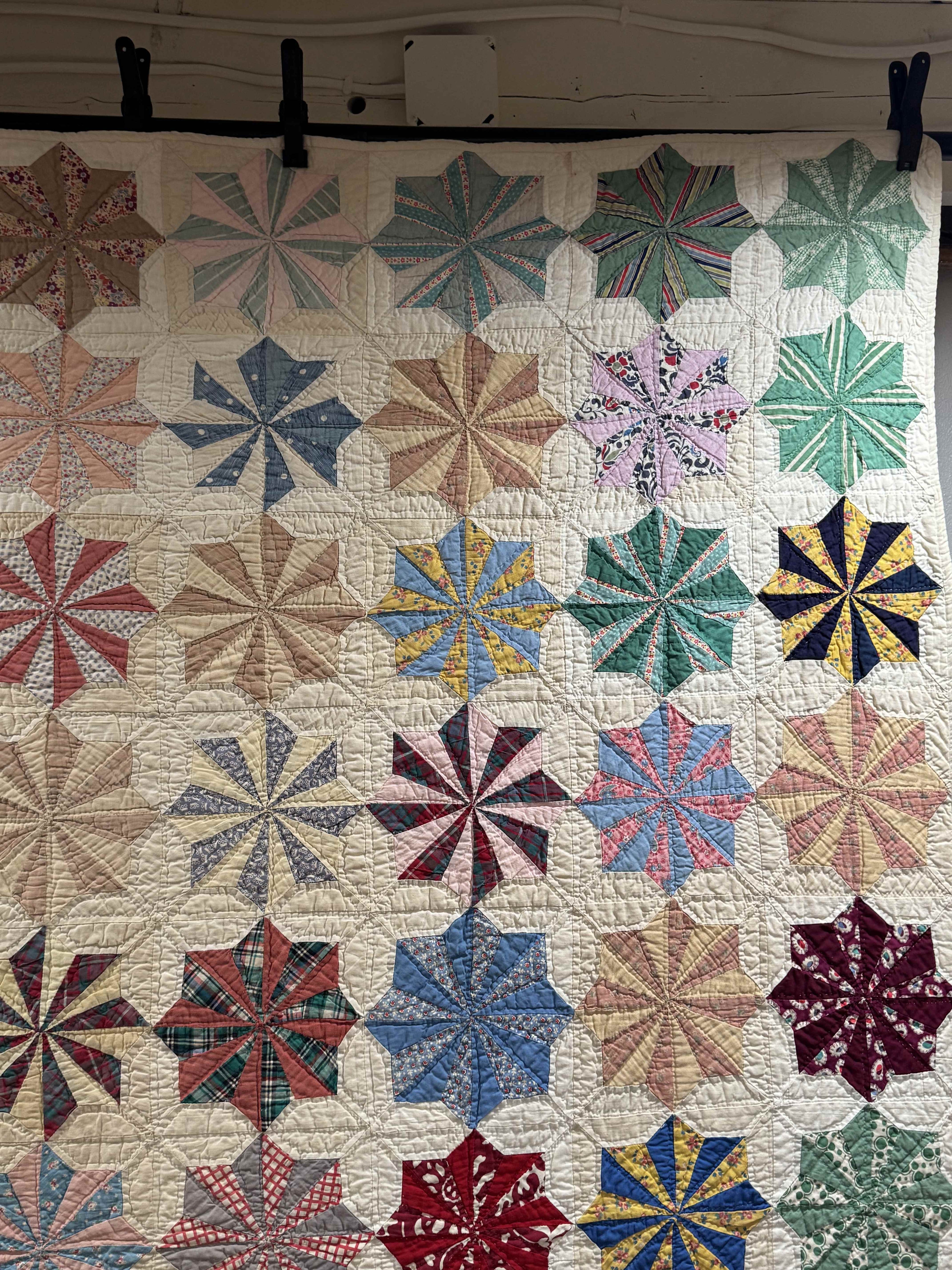 Vintage Eight Point Star Quilt