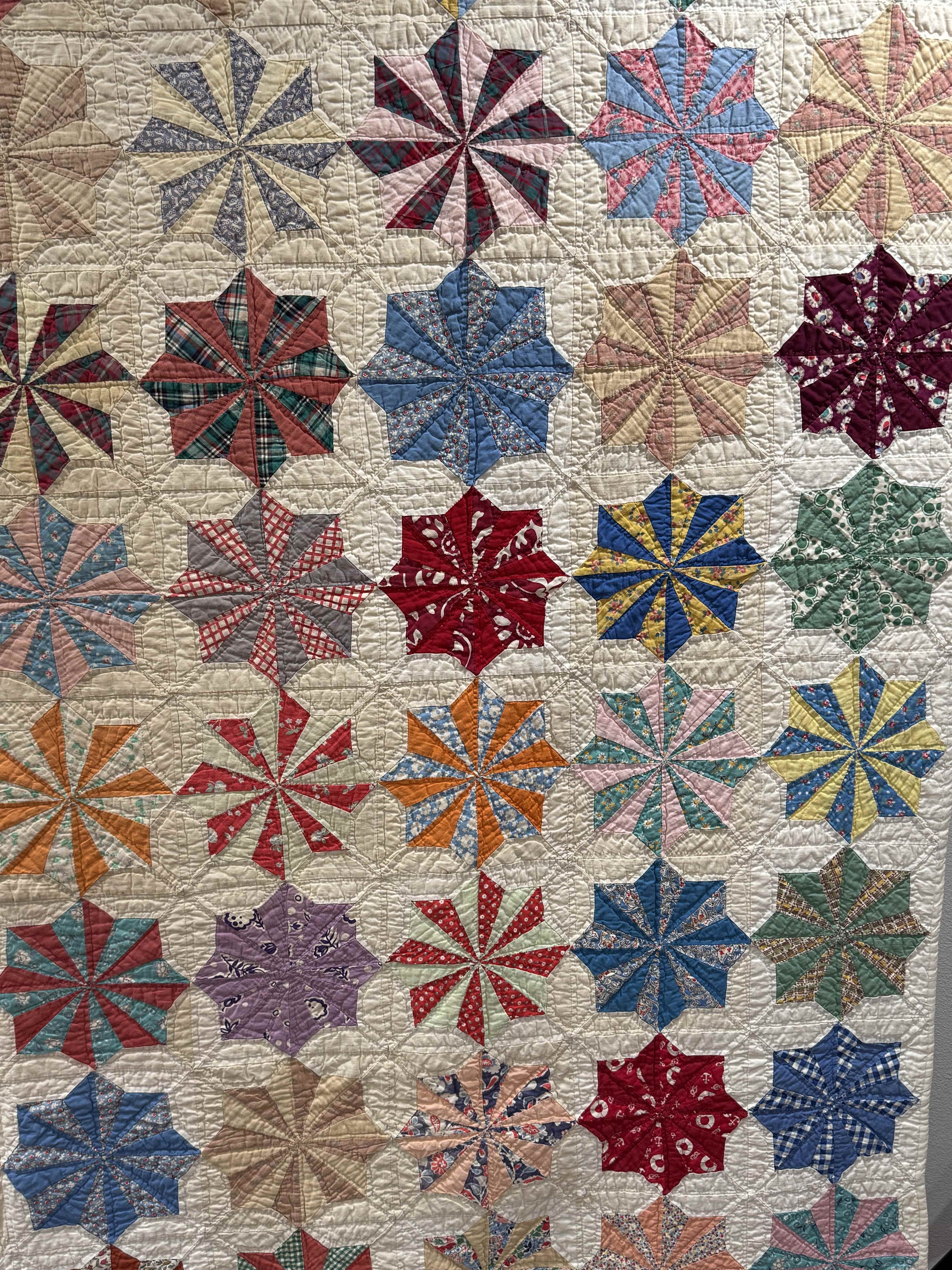 Vintage Eight Point Star Quilt