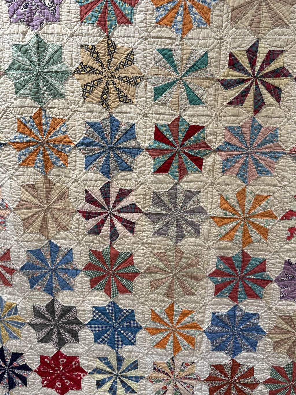 Vintage Eight Point Star Quilt