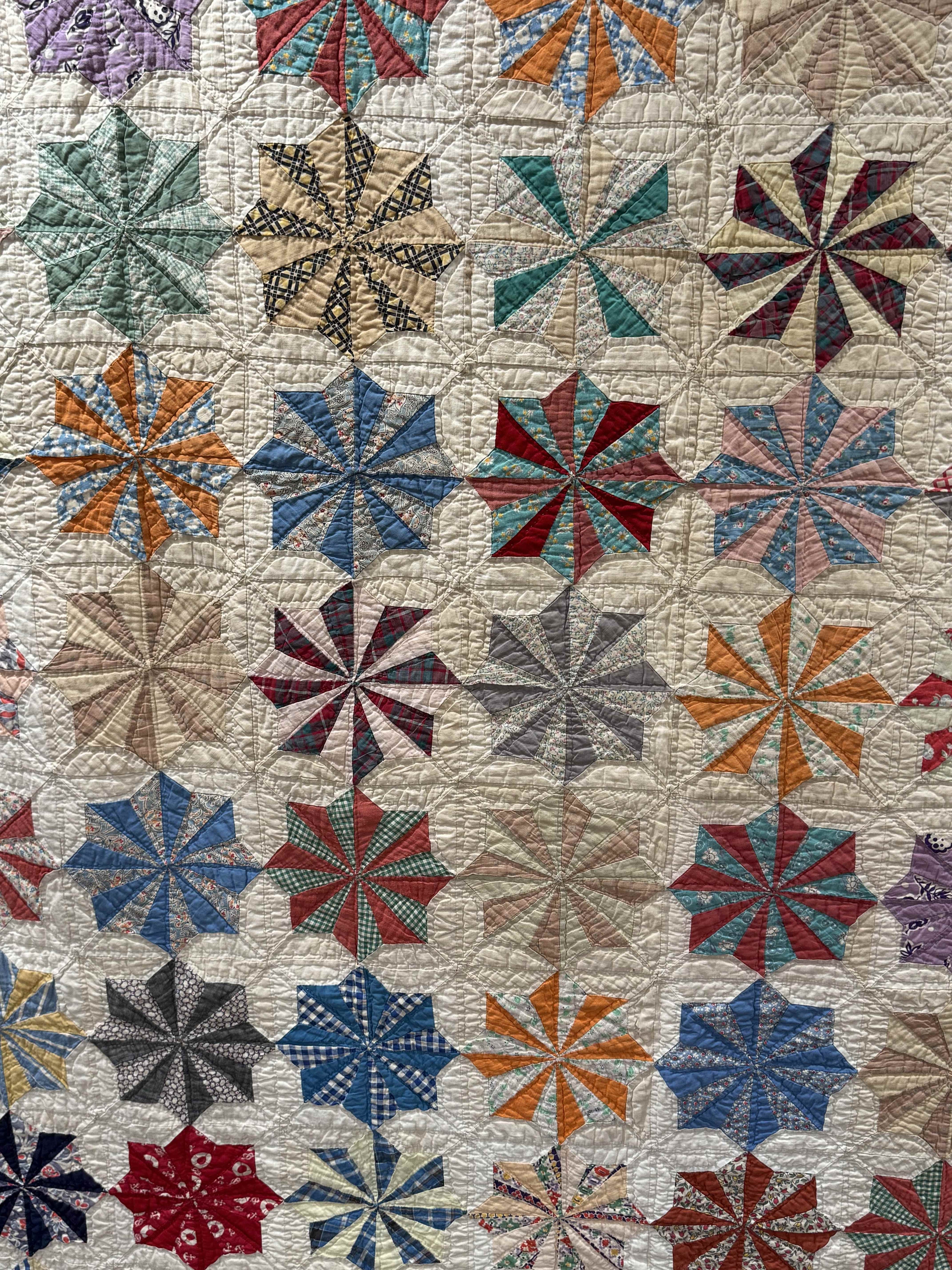Vintage Eight Point Star Quilt