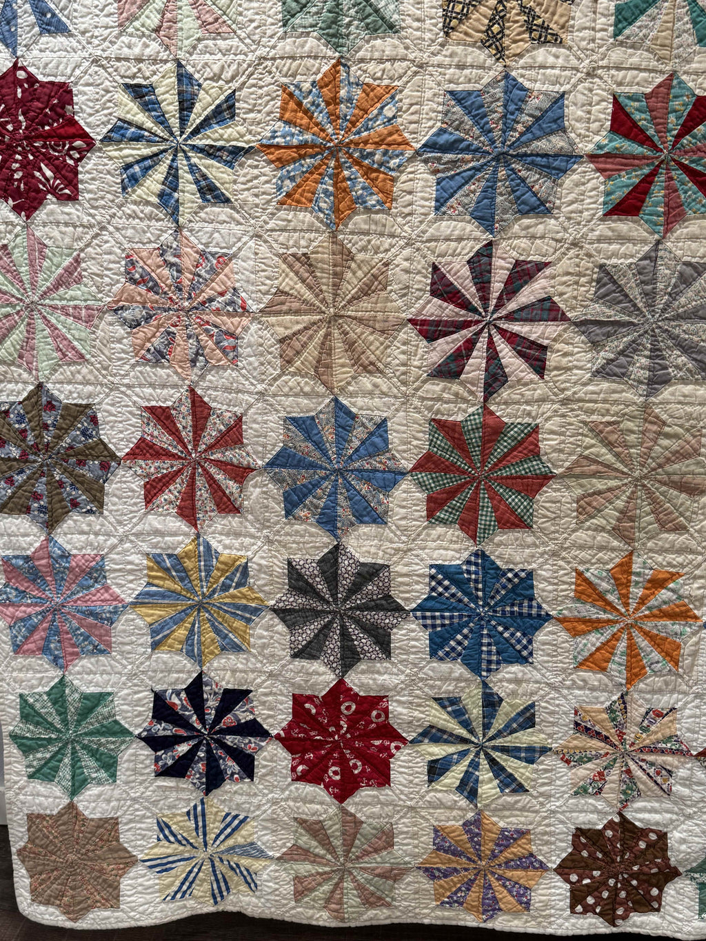 Vintage Eight Point Star Quilt