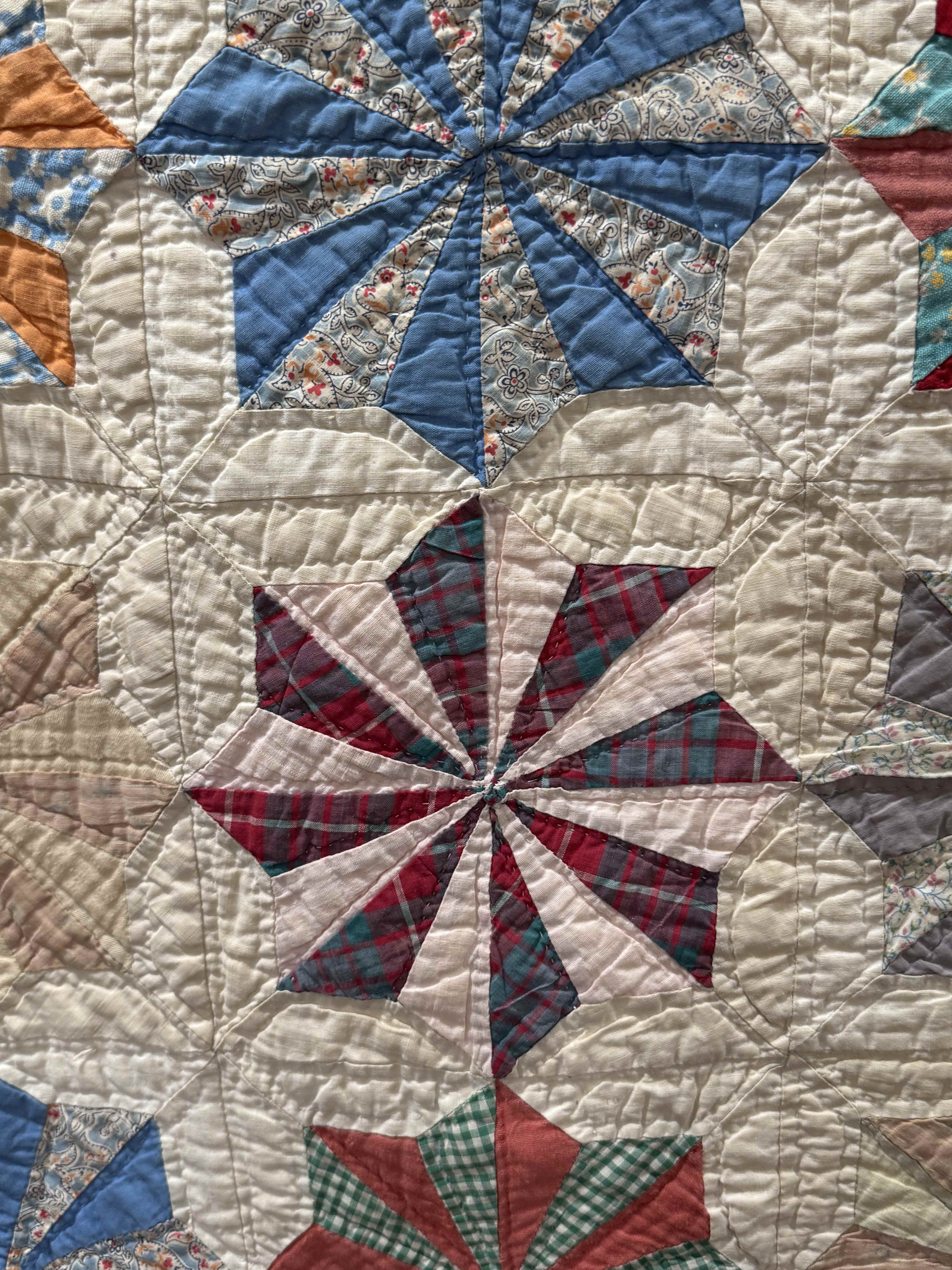 Vintage Eight Point Star Quilt
