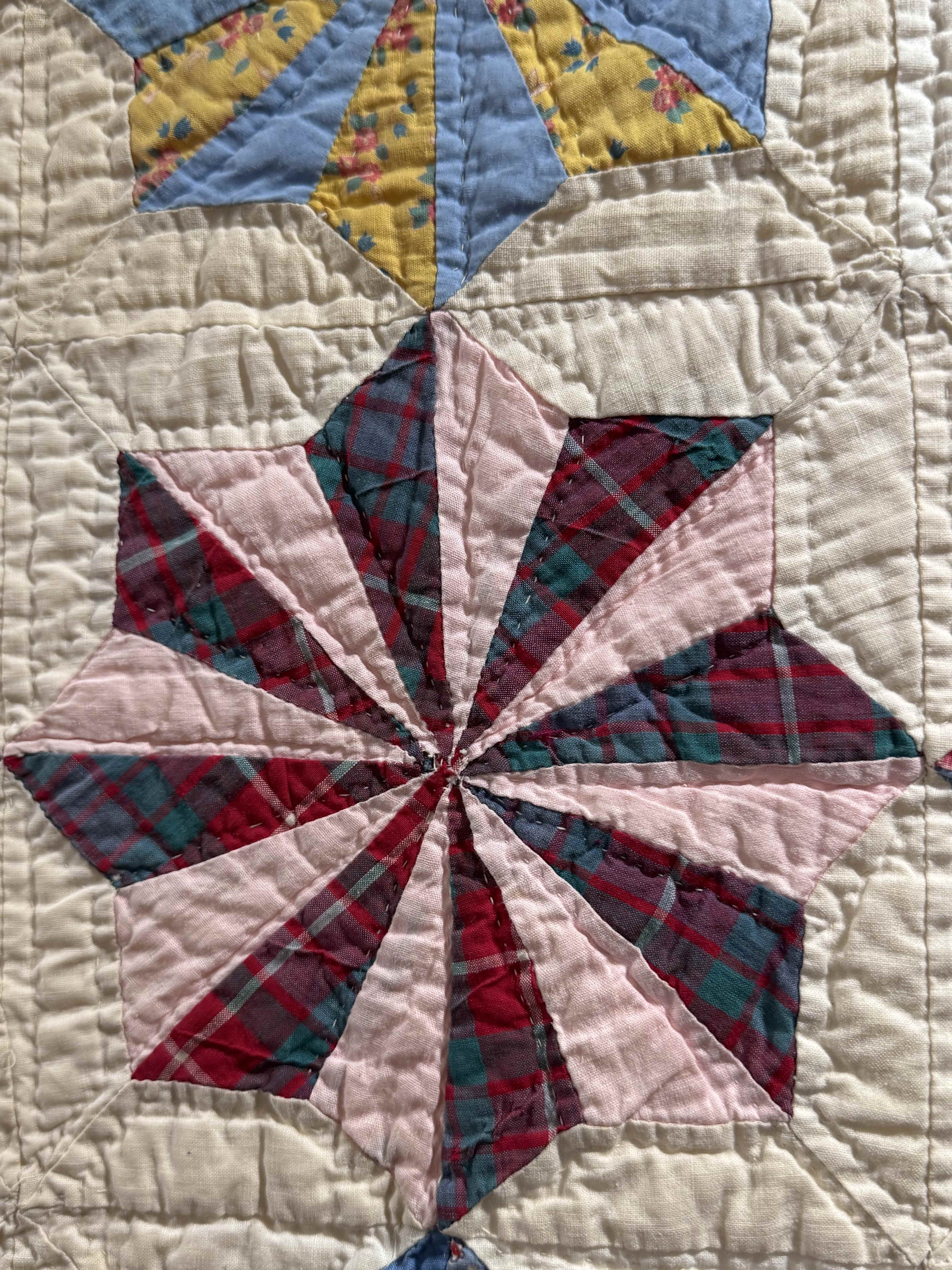 Vintage Eight Point Star Quilt