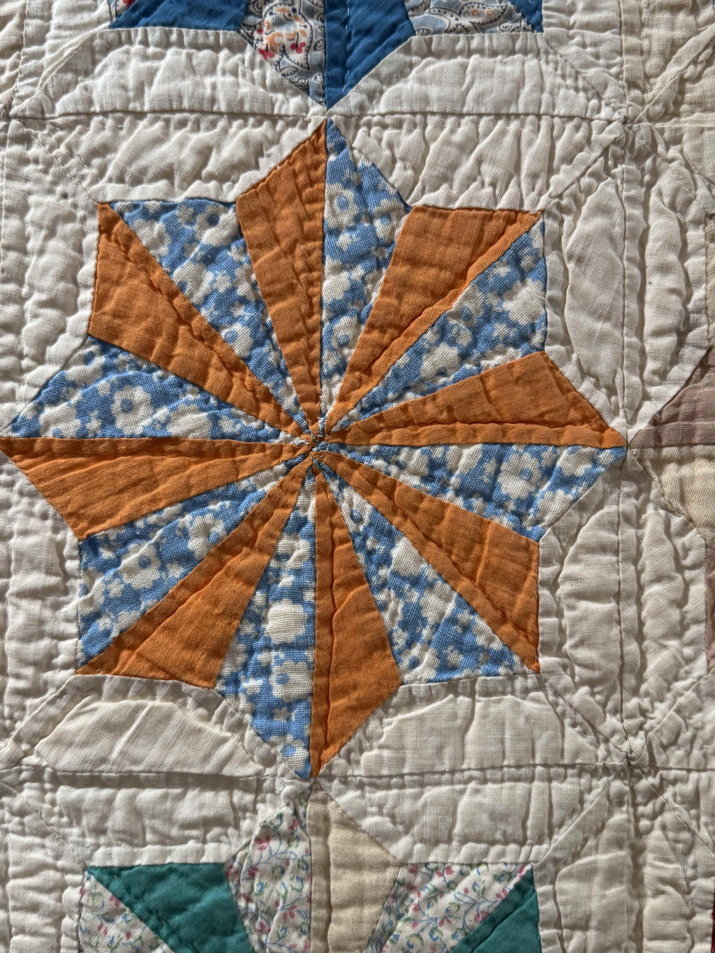 Vintage Eight Point Star Quilt