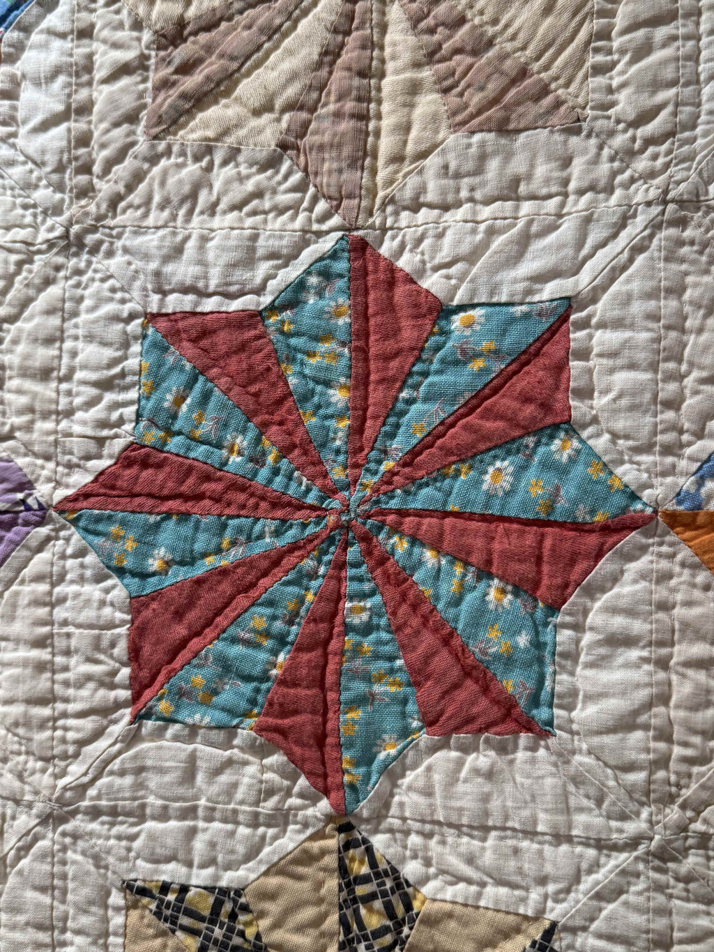 Vintage Eight Point Star Quilt