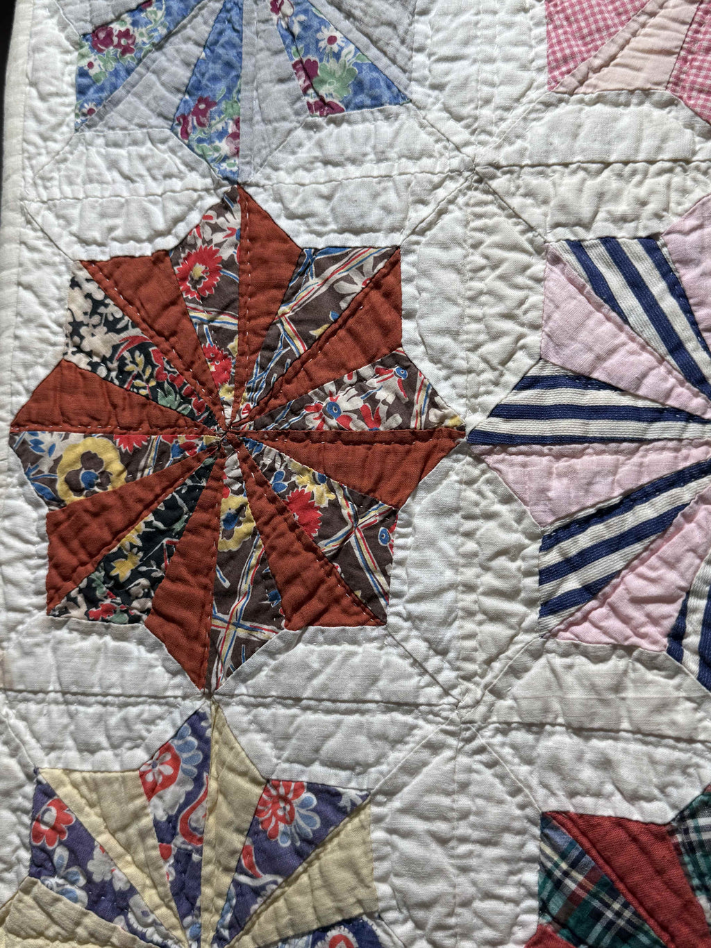Vintage Eight Point Star Quilt