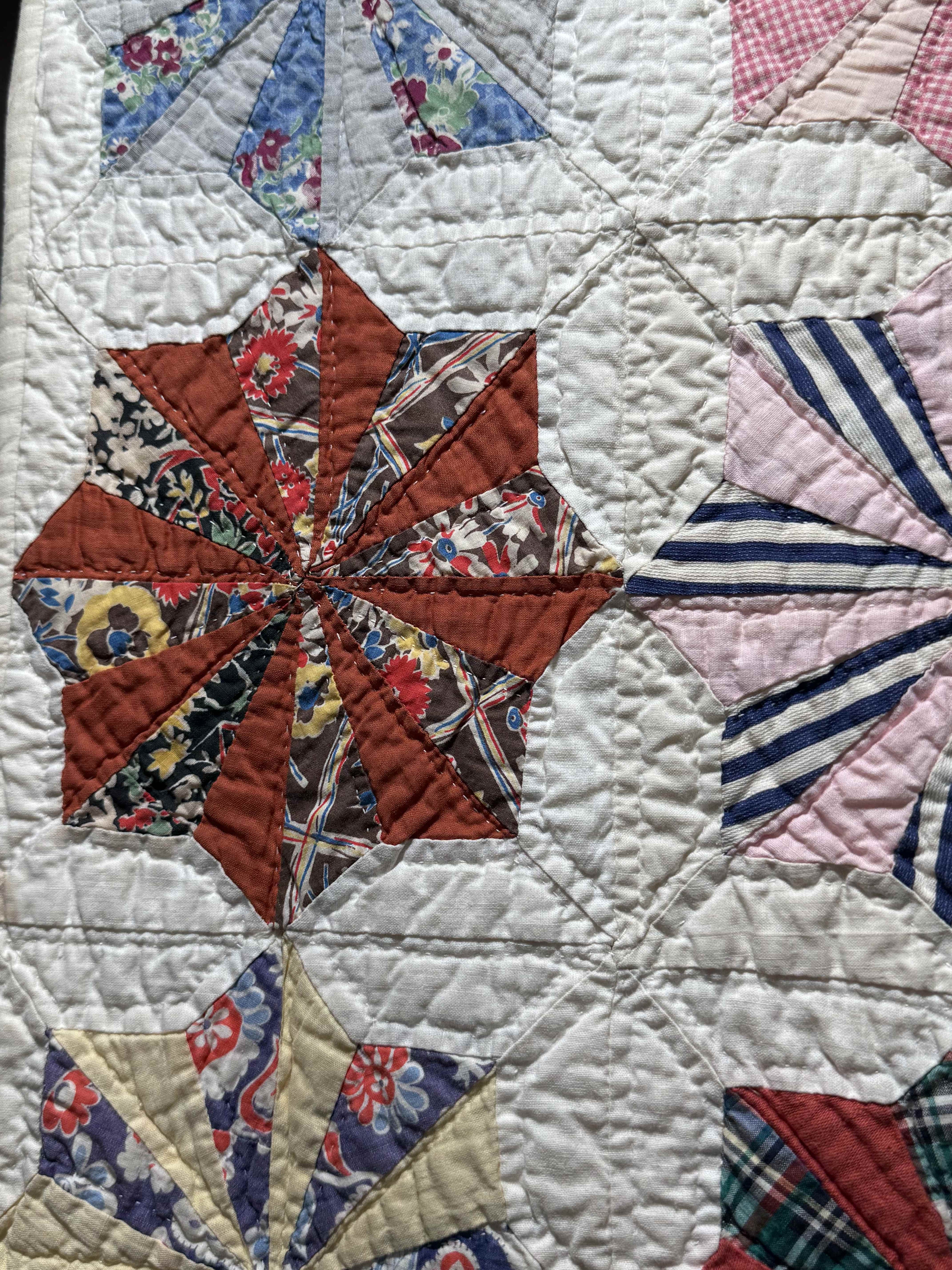 Vintage Eight Point Star Quilt