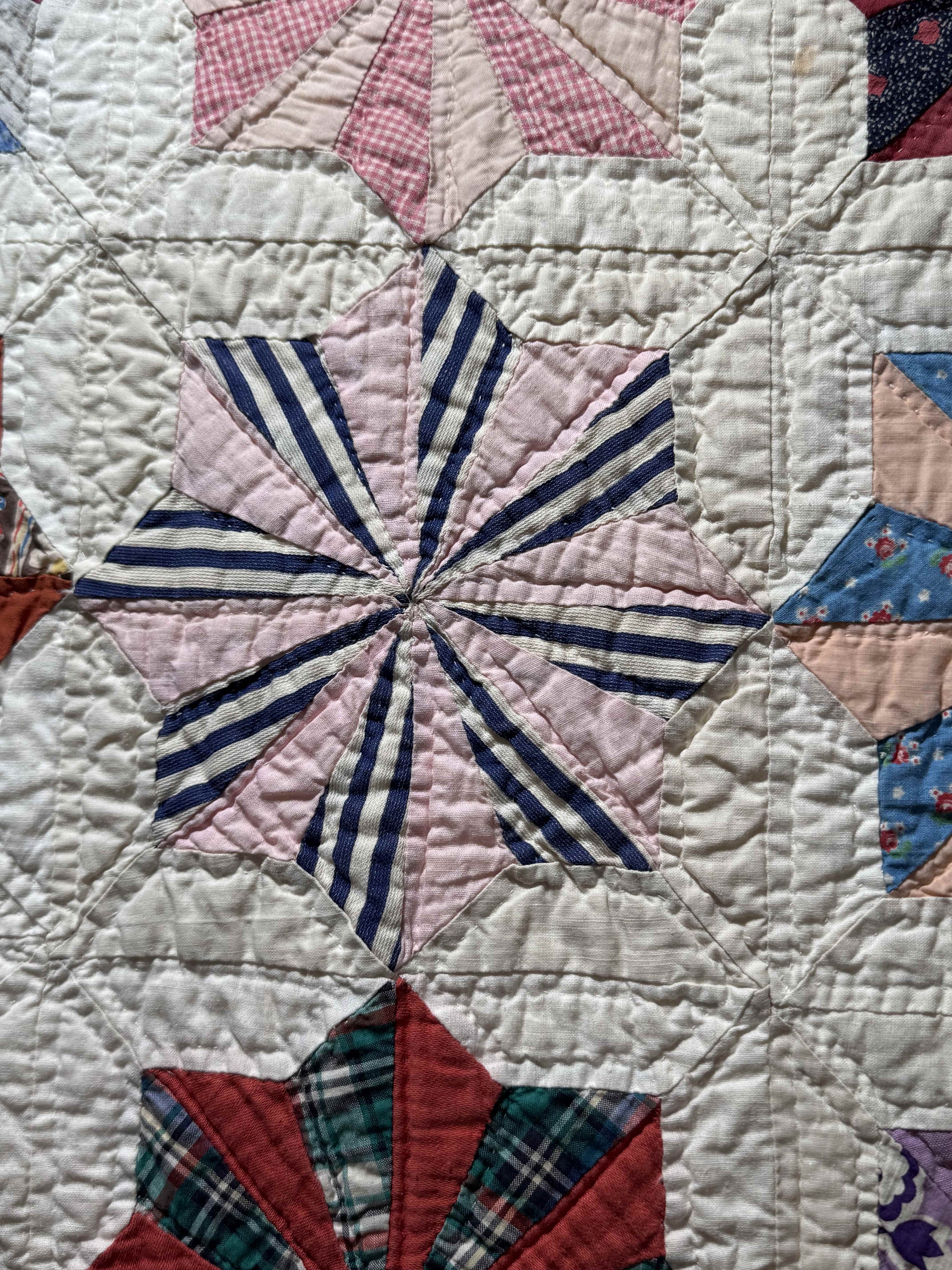 Vintage Eight Point Star Quilt