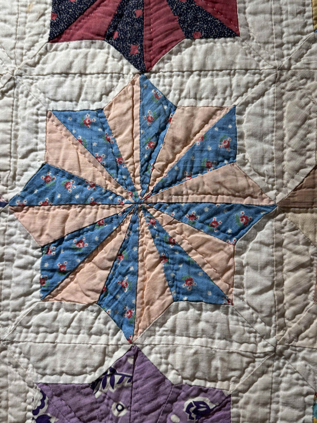 Vintage Eight Point Star Quilt