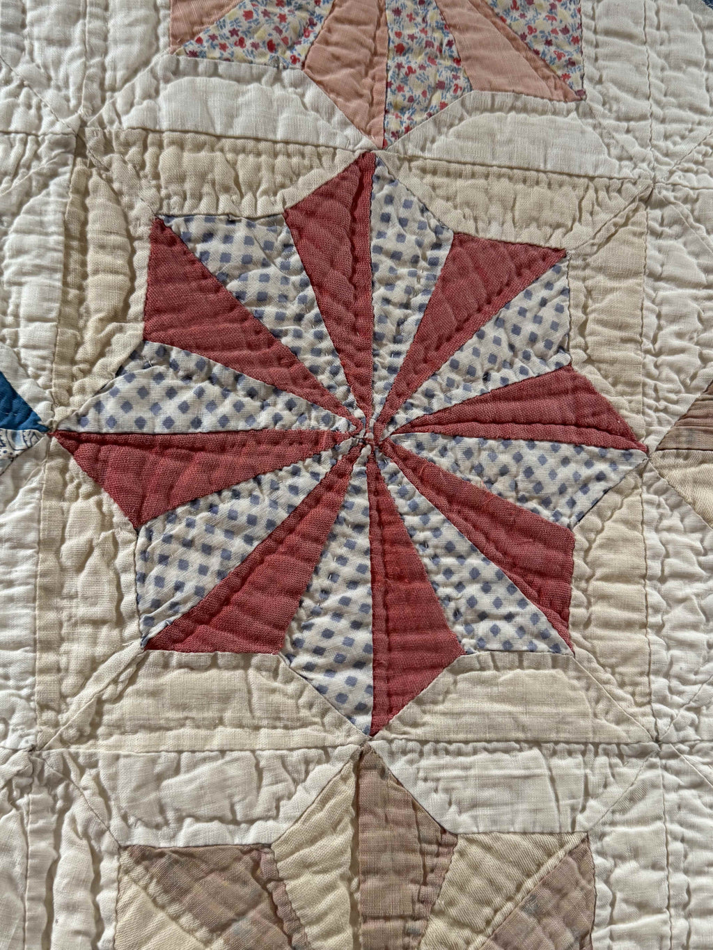 Vintage Eight Point Star Quilt