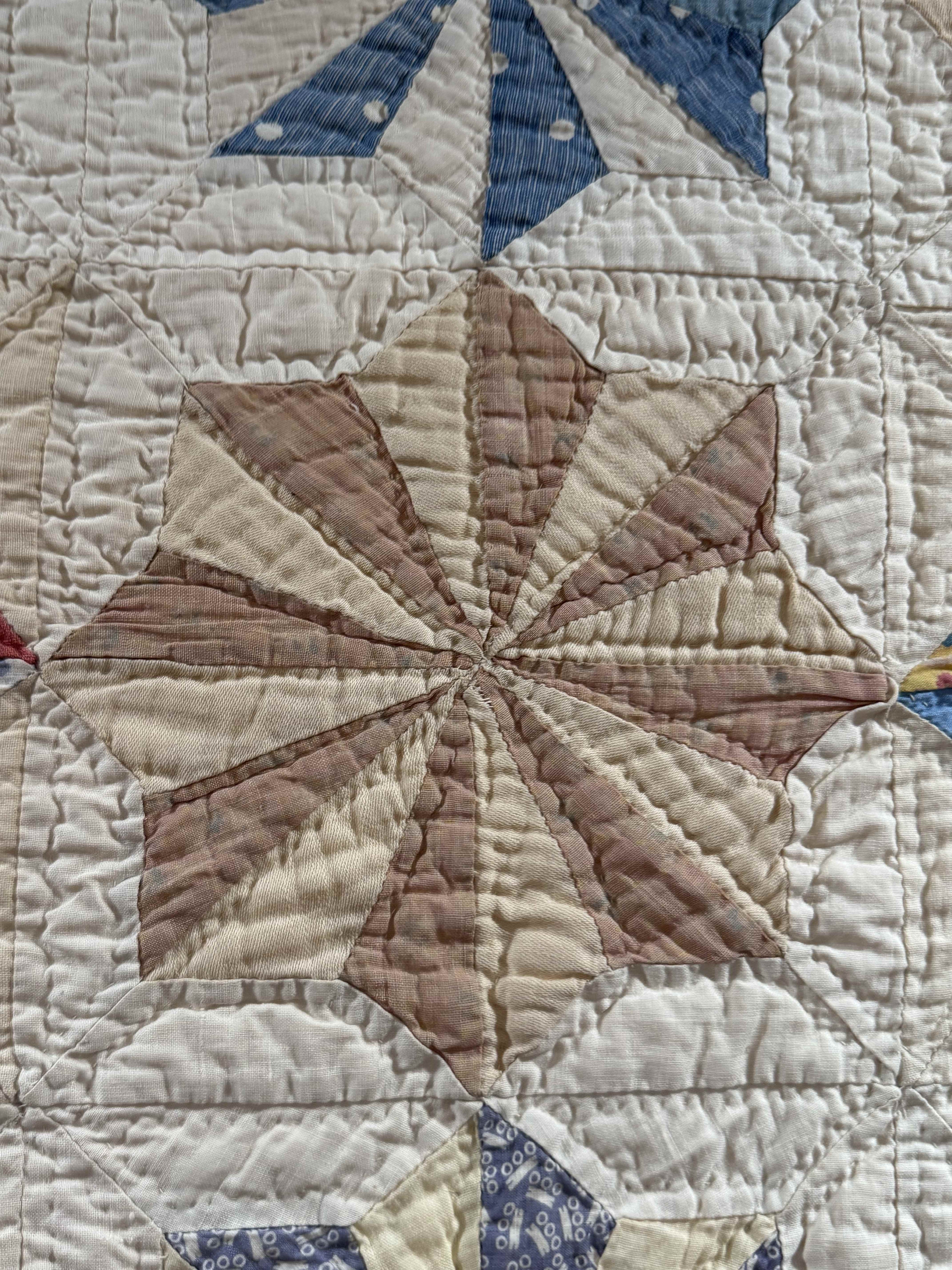 Vintage Eight Point Star Quilt